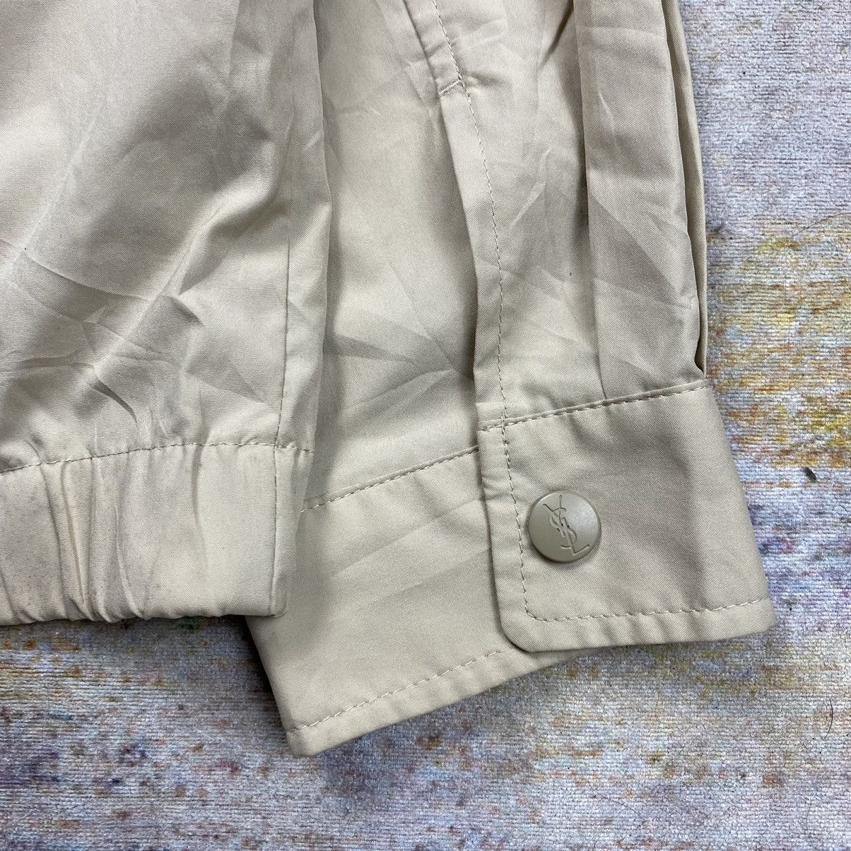 Vintage × Yves Saint Laurent vintage 90s Yves saint laurent light jacket Size US M / EU 48-50 / 2 - 8 Thumbnail