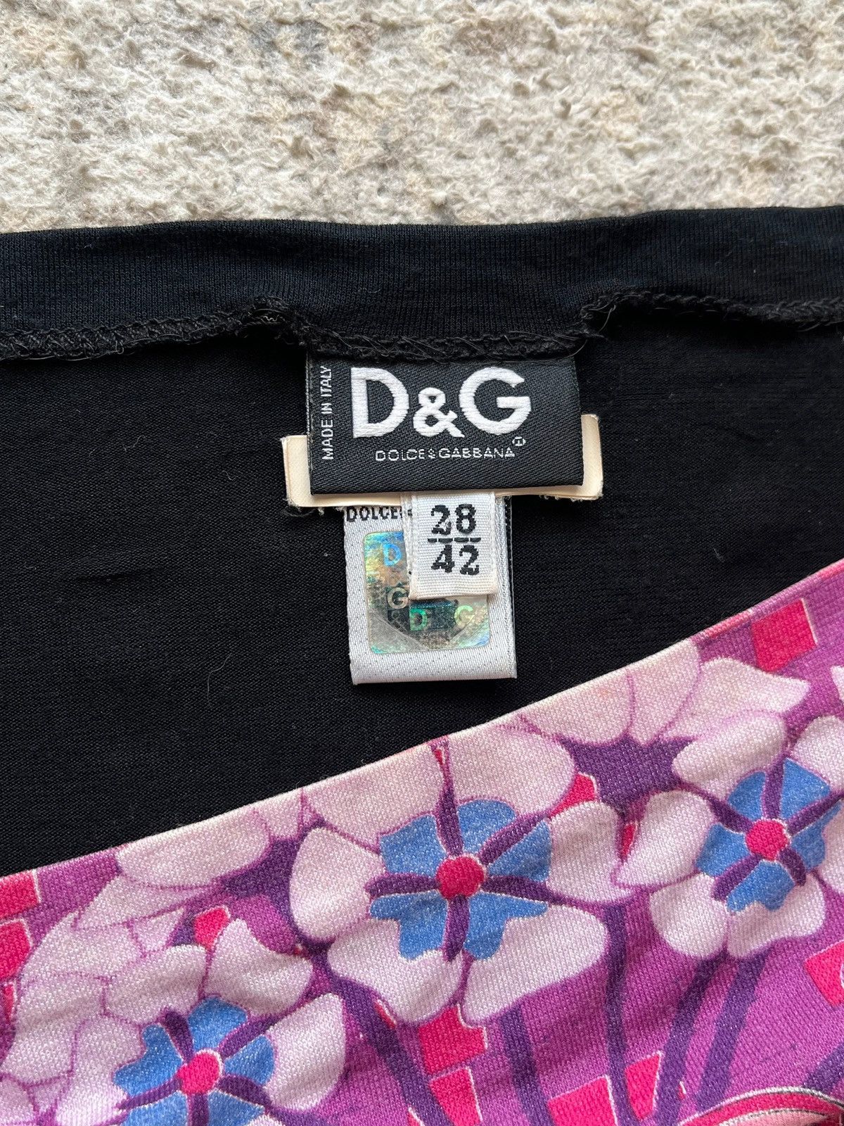 Dolce & Gabbana D&G Dolce & Gabbana Top Tank Voluptas Voludis 2000s Sz 42 Size XL / US 12-14 / IT 48-50 - 7 Thumbnail