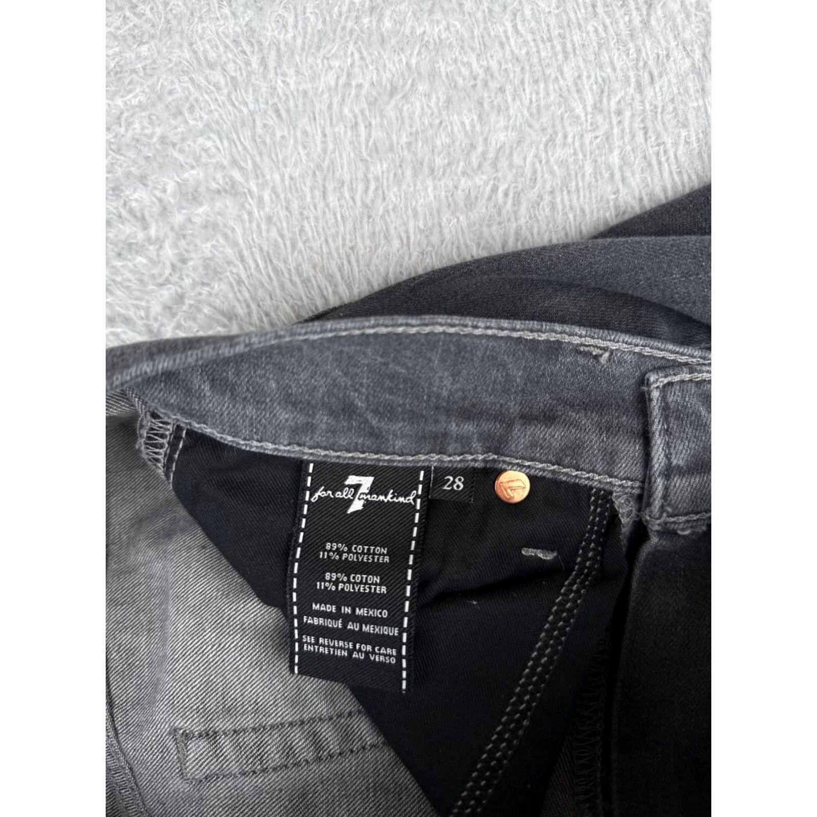7 For All Mankind 7 For All Mankind Jeans Womens 28 Blue Denim Carsen Straight Leg 28x32 Mid Rise Denim Jeans Womens Men’s Style? Size 28" / US 6 / IT 42 - 7 Thumbnail