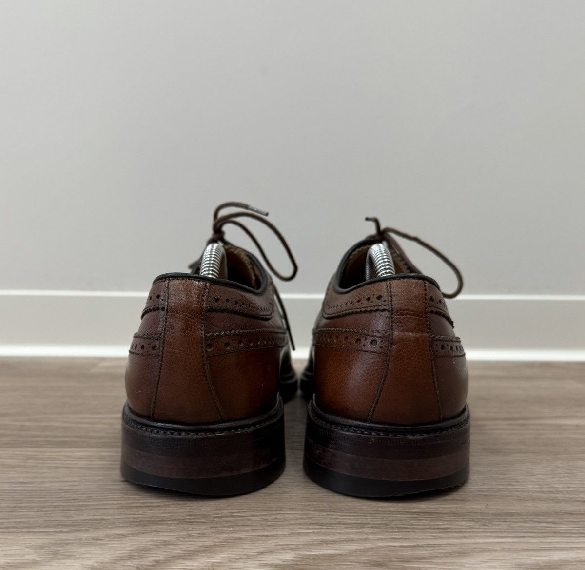 Yanko Design Yanko Espana Brown Leather Brogue Shoes Size US 11 / EU 44 - 6 Thumbnail