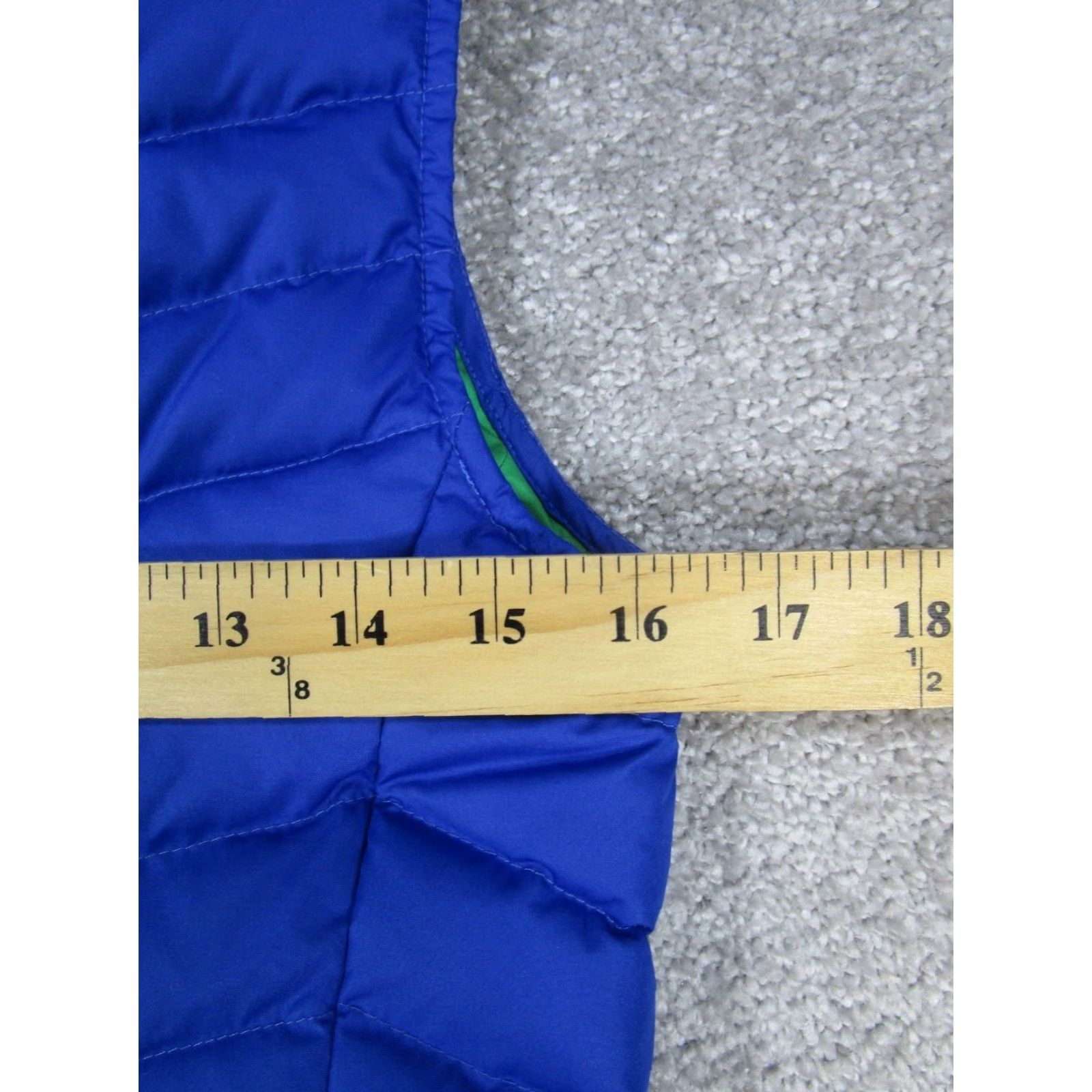 Talbots VINTAGE Talbots Vest Womens XS Blue Insulated Puffer Size XS / US 0-2 / IT 36-38 - 6 Thumbnail