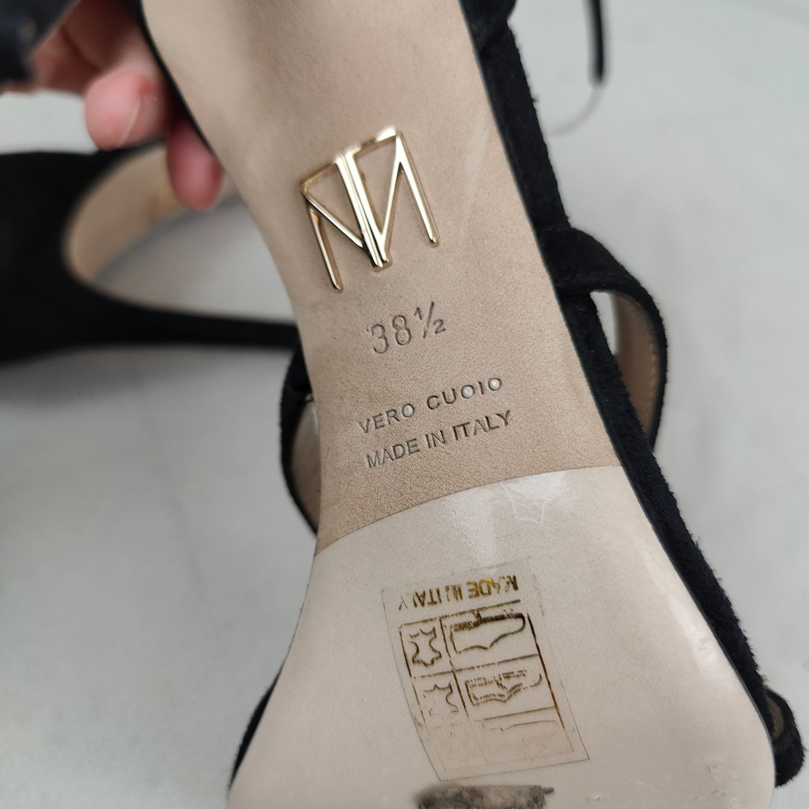 Tamara Mellon Tamara Mellon Reverse Frontline Heels Womens 38.5 8.5 Black Size US 8.5 / IT 38.5 - 10 Thumbnail