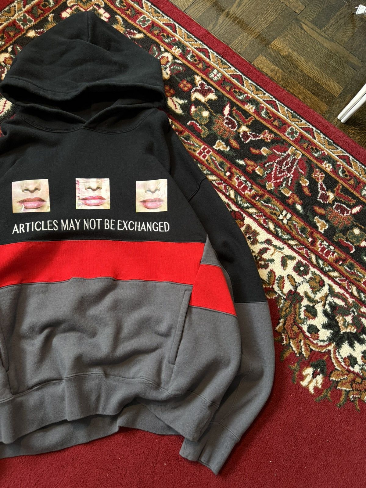 Cav Empt Cav Empt Policy "Articles May Not Be Exchanged" Heavy Hoodie Size US XL / EU 56 / 4 - 4 Thumbnail