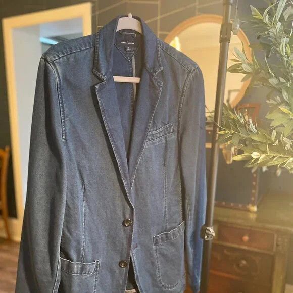 Tommy Hilfiger Tommy Hilfiger men denim blazer Size 36R - 1 Thumbnail
