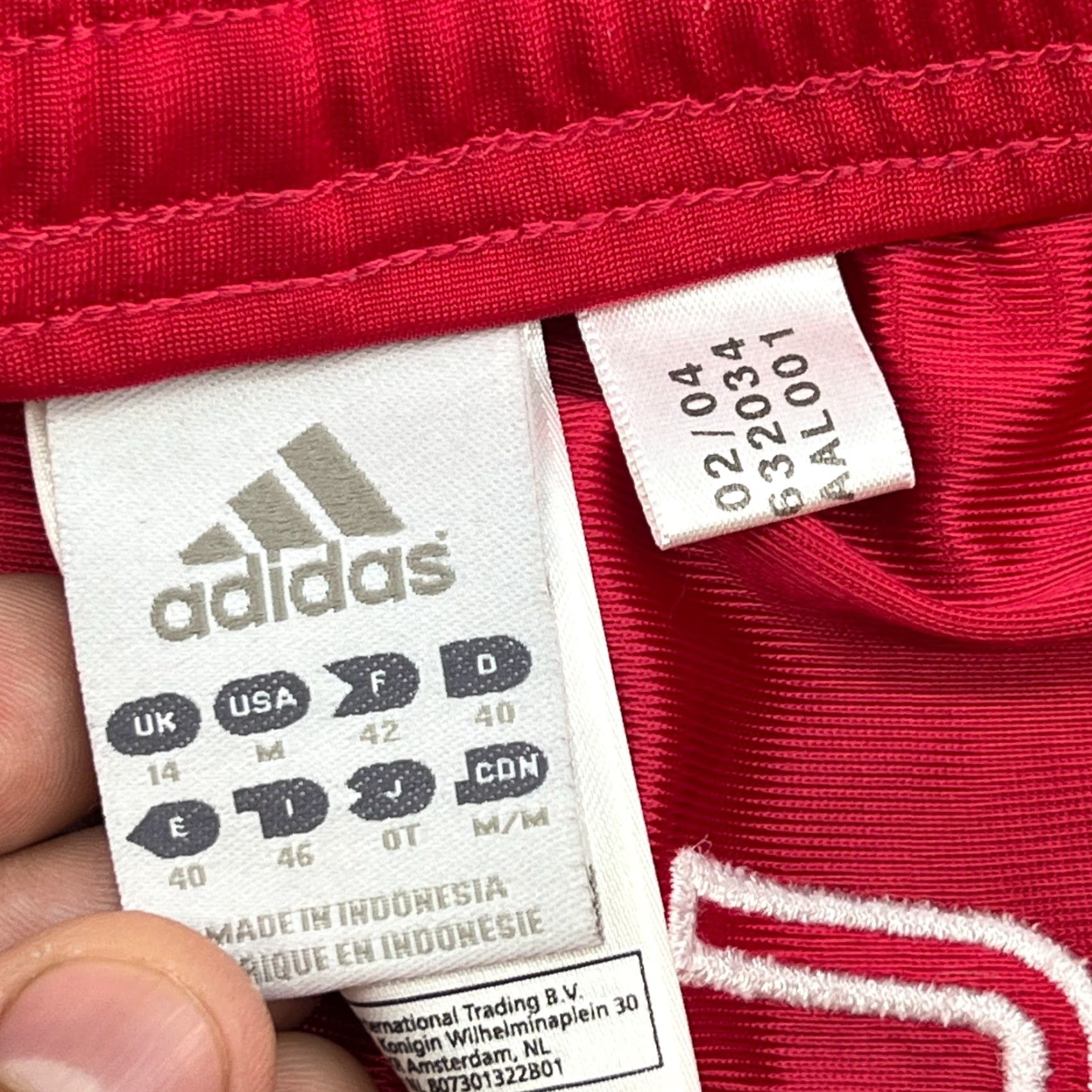 Adidas Adidas ENGLAND Womens Long Skirt Adidas Medium Red Tennis Track Field Size 40" / US 18 - 4 Thumbnail