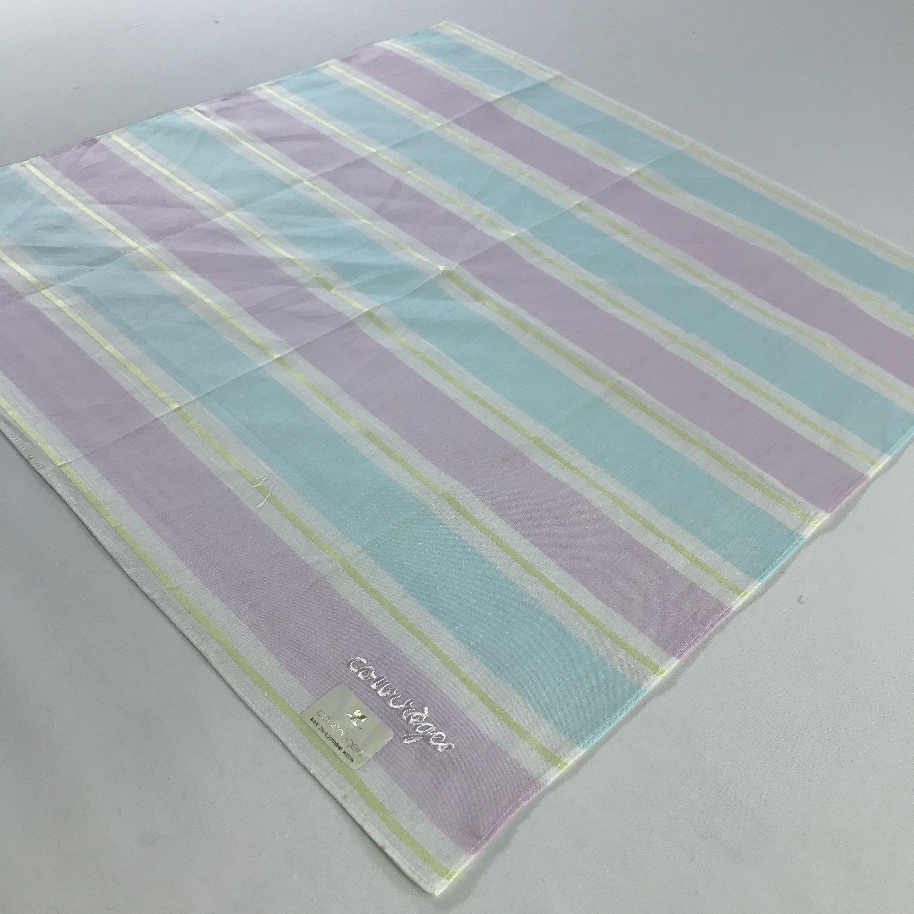 Courreges × Vintage Courreges Bandana / Handkerchief / Neckerchief - S799 Size ONE SIZE - 2 Thumbnail