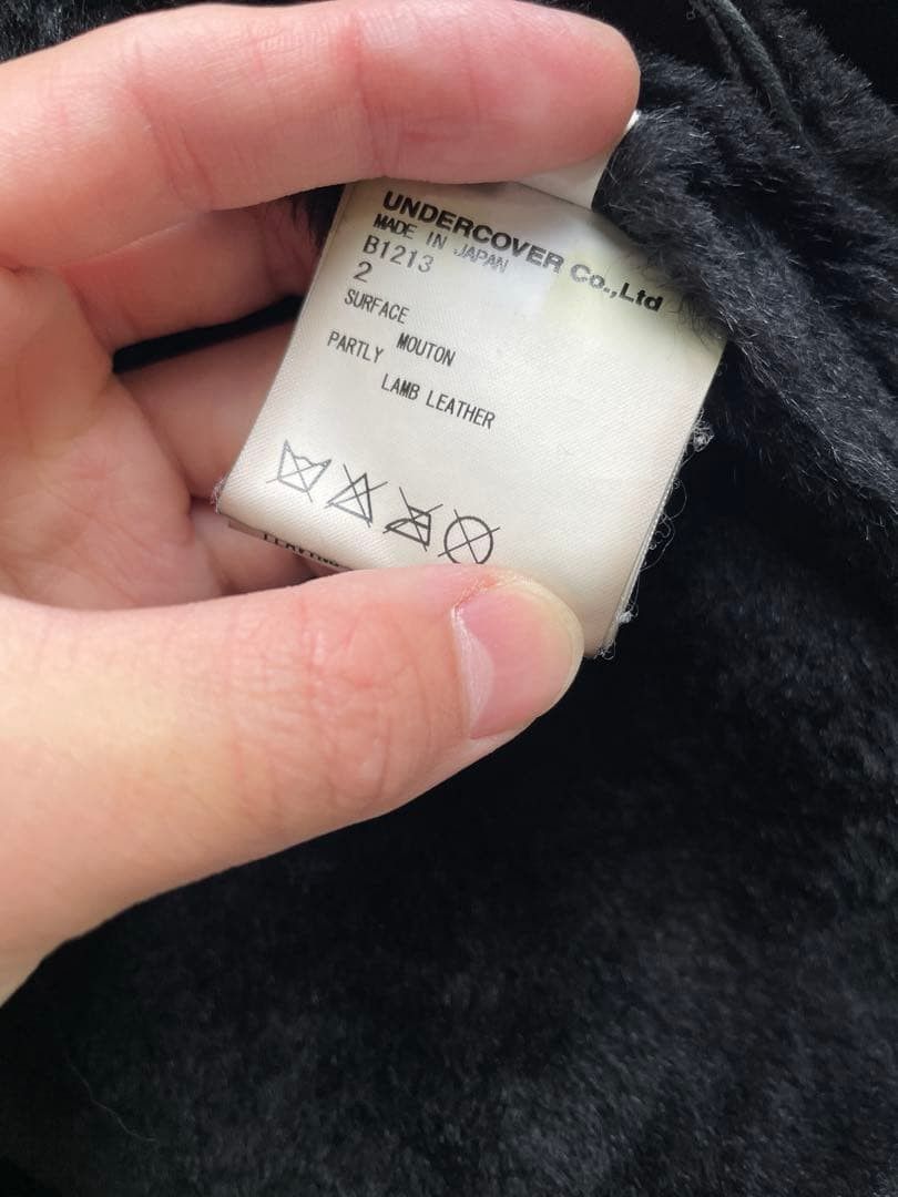 Undercover Undercover Black Suede Shearling Leather Jacket Size US M / EU 48-50 / 2 - 6 Thumbnail