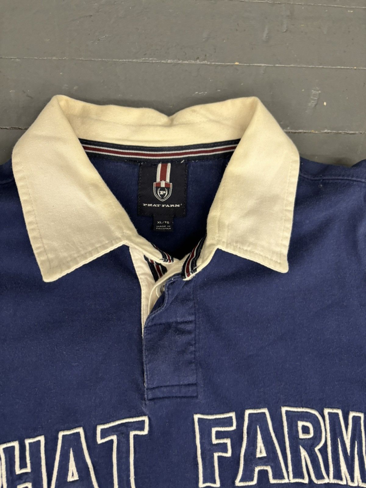 Phat Farm × Vintage Vintage Y2K phat farm polo Longsleeve shirt Size US XL / EU 56 / 4 - 3 Thumbnail