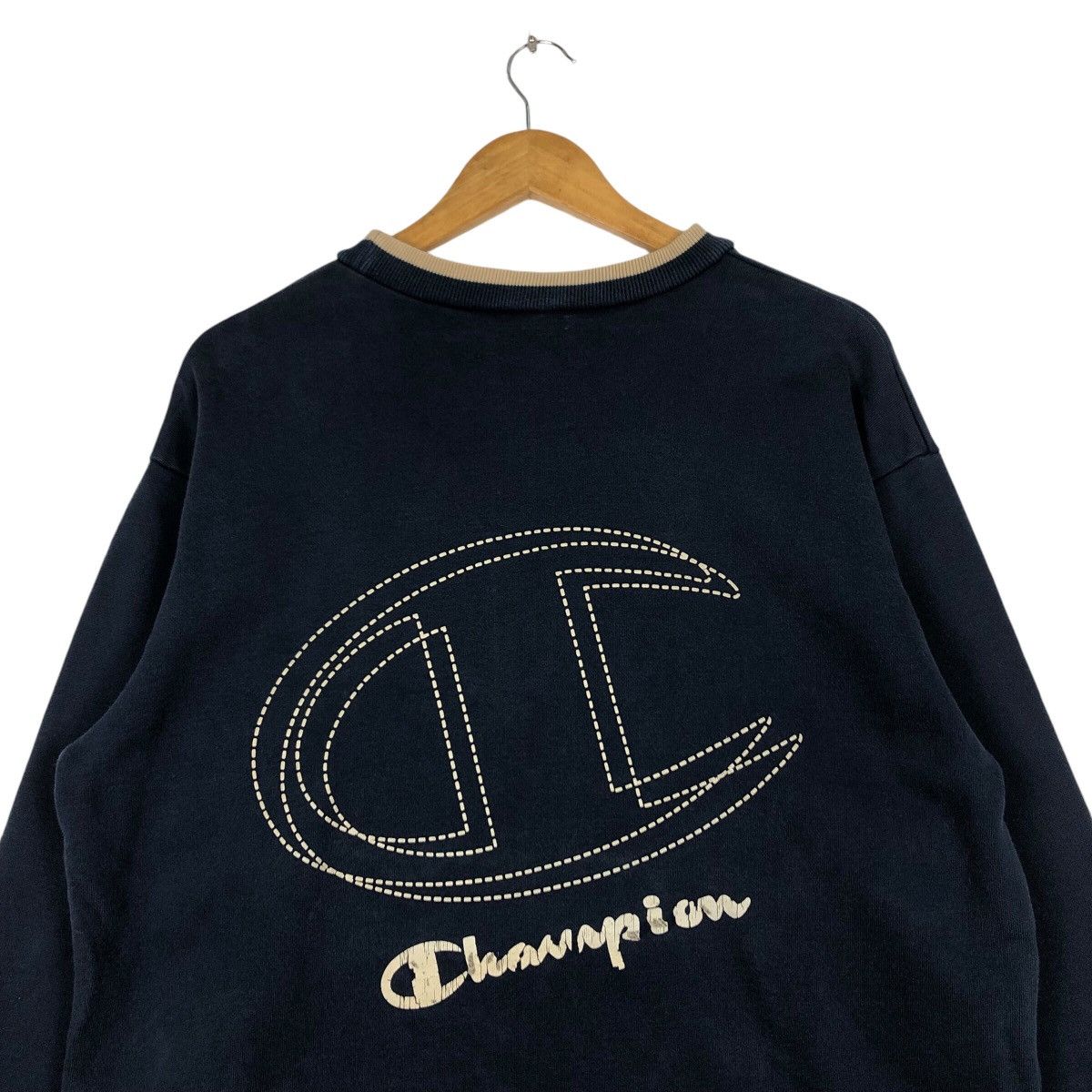Champion × Vintage Vintage Champion Casual Sweatshirt Jumper 90s Medium Size US M / EU 48-50 / 2 - 8 Thumbnail