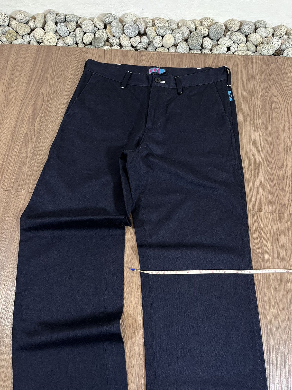 R.Newbold RAD (R.Newbold) Navy Work Trousers – Regular Straight Fit Size US 31 - 18 Thumbnail