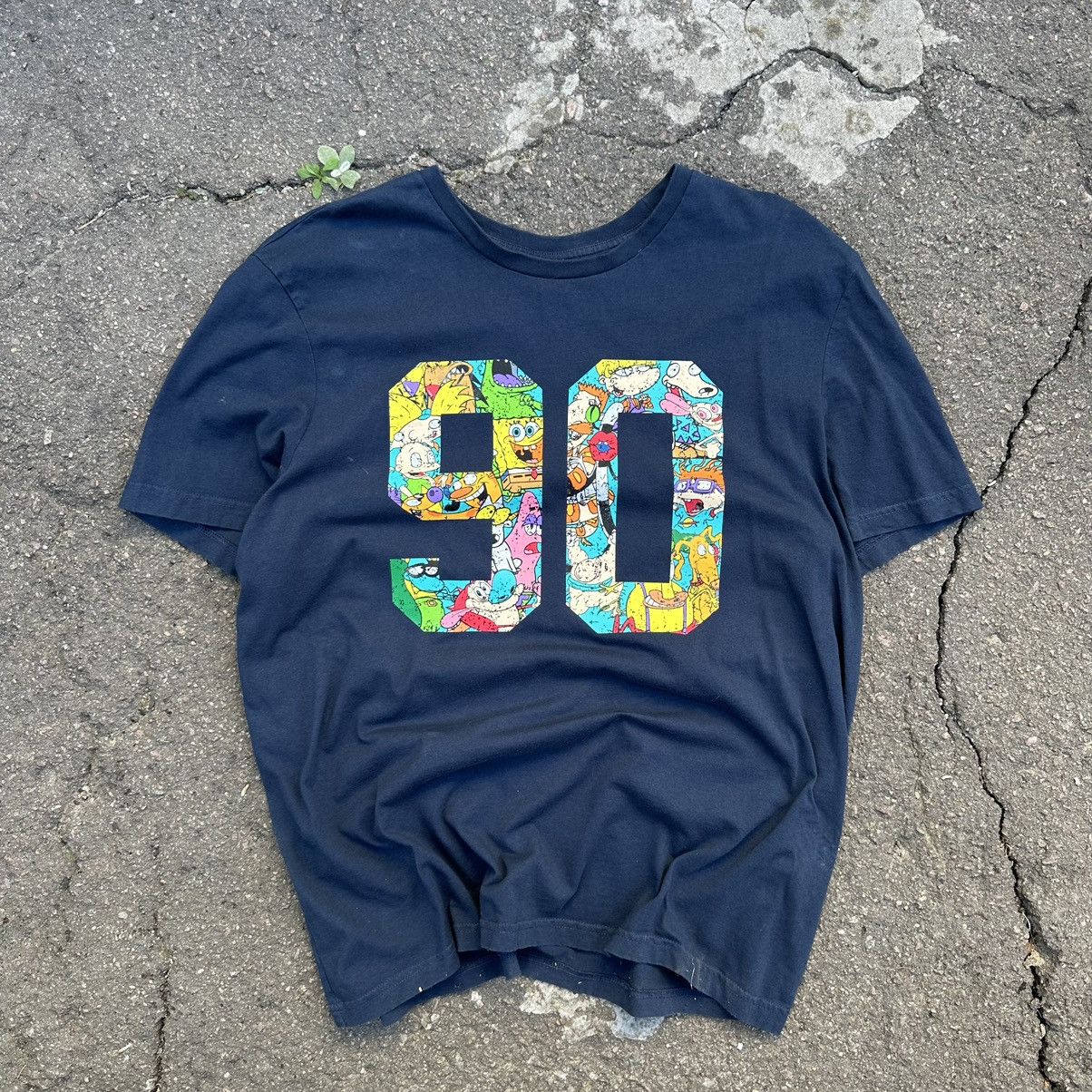 Cartoon Network × Nickelodeon Vintage Nickelodeon T-shirts Logo Y2K 90s Movie Size US XXL / EU 58 / 5 - 1 Thumbnail