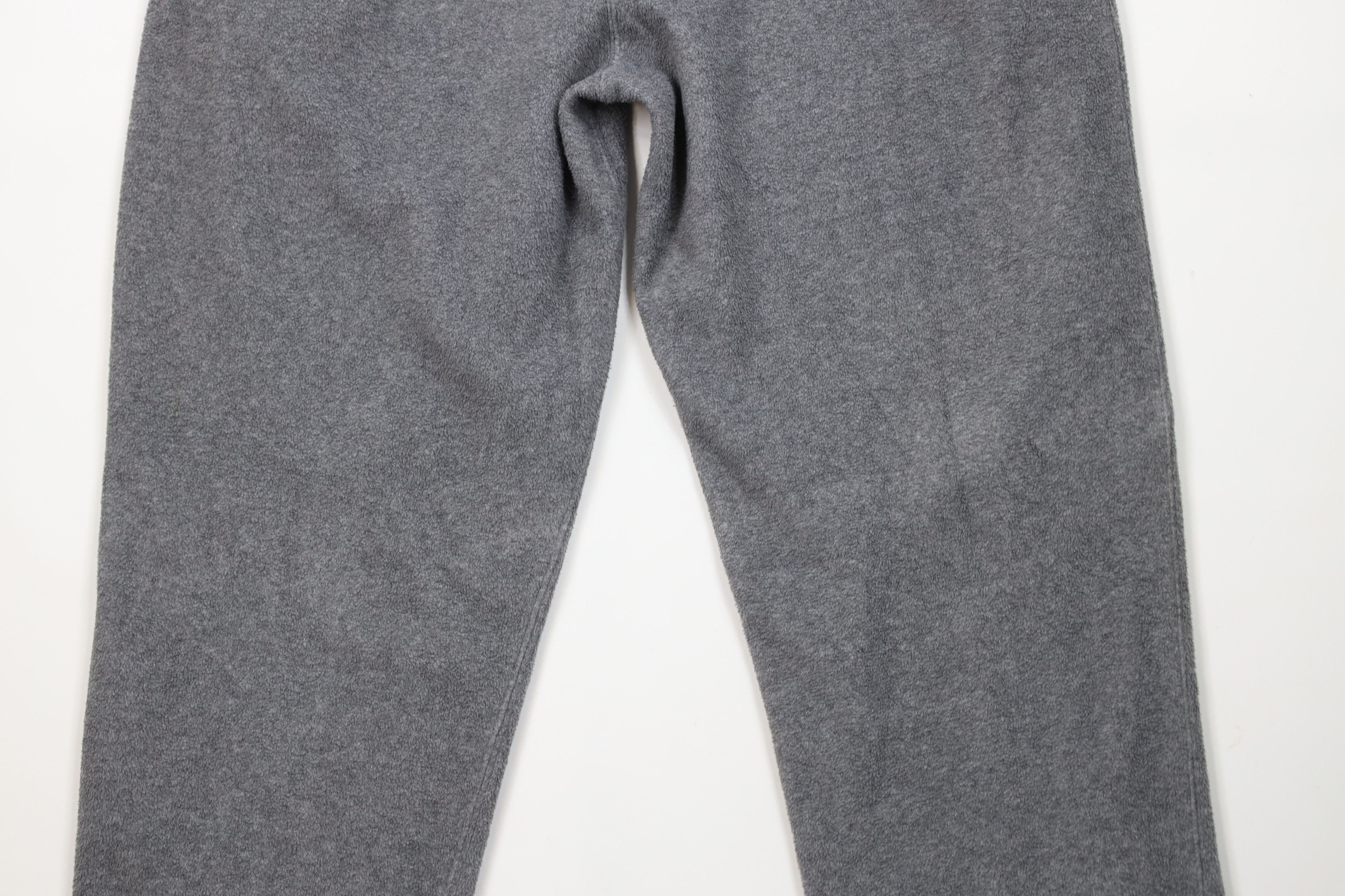 Gap × Vintage Vintage 90s Gap Wide Leg Fleece Sweatpants Pants Gray USA Size US 38 / EU 54 - 11 Thumbnail