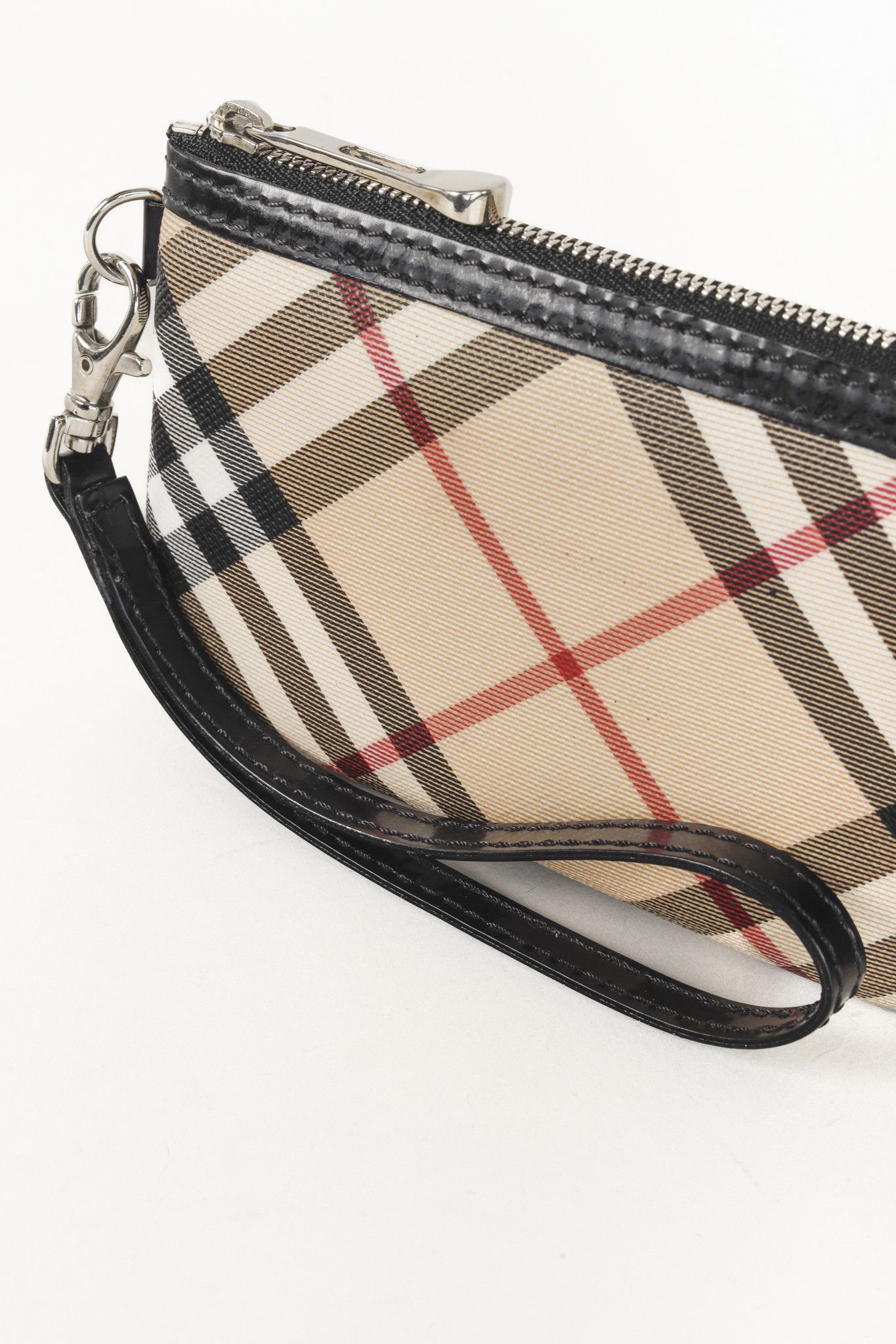 Burberry Burberry Basic Nova Check Flat Pouch Wristlet Size ONE SIZE - 5 Thumbnail