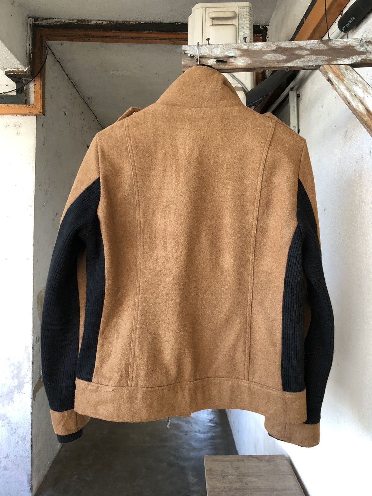 Japanese Brand SemanticDesign Bondage Punk Double Wool Zipper Jacket Size US L / EU 52-54 / 3 - 2 Thumbnail