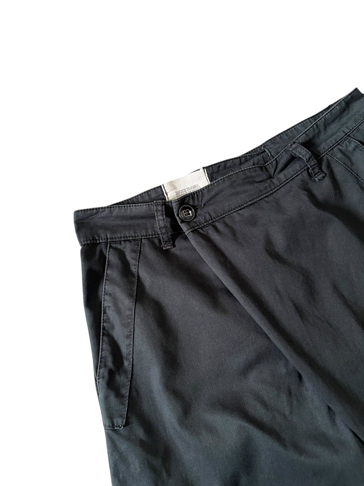 CABANE de ZUCCa 1990s Zucca Wide Leg Asymmetrical Pants Size US 30 / EU 46 - 5 Thumbnail