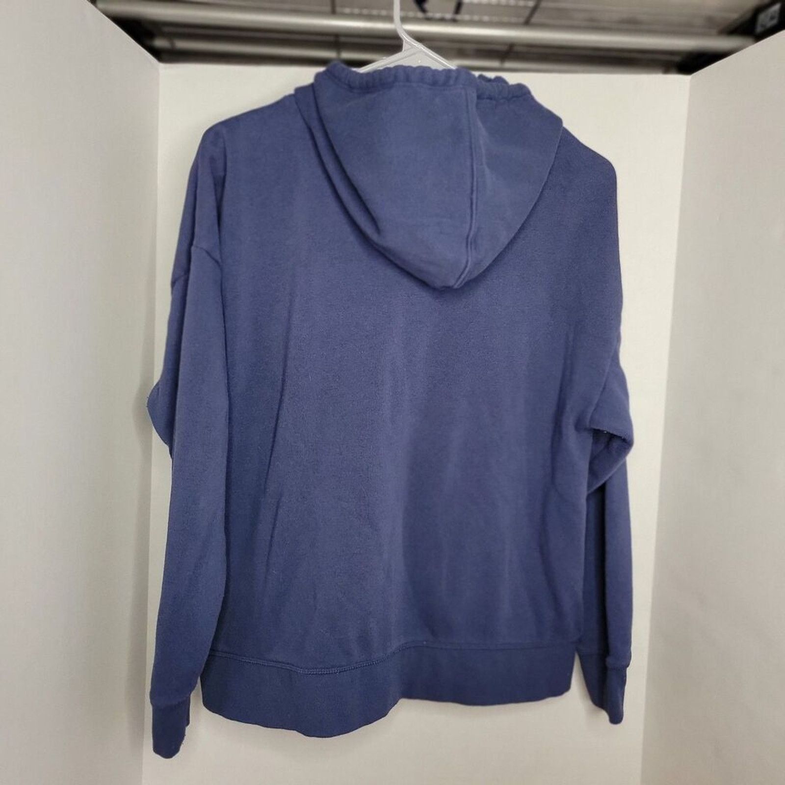 Reebok Reebok Pullover Hoodie Long Sleeve Navy - Size Medium Size US M / EU 48-50 / 2 - 2 Thumbnail
