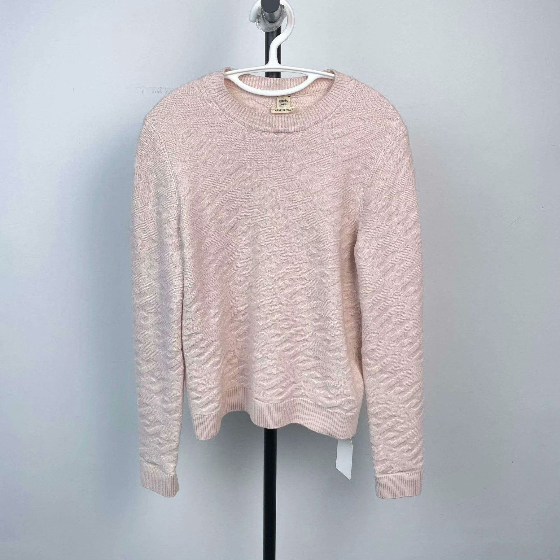 Hermes Hermès Pink Knit Sweater Size 38 Size S / US 4 / IT 40 - 1 Thumbnail