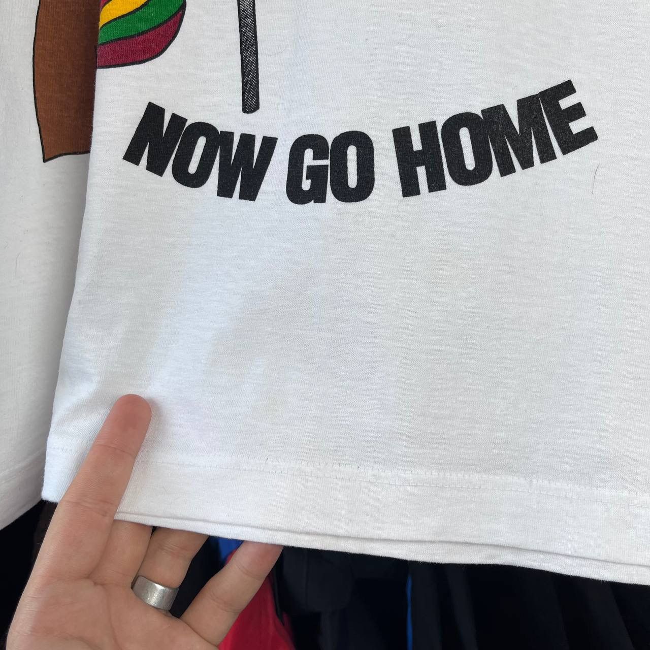 LITTLE AFRICA × Other × Vintage Vintage 90s Welcome to Africa Humor Tshirt Size US M / EU 48-50 / 2 - 3 Thumbnail