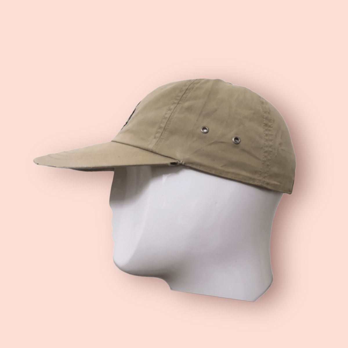 Harley Davidson × Vintage DISTRESSED HARLEY DAVIDSON FLAME LOGO STRAPBACK CAP Size ONE SIZE - 7 Thumbnail