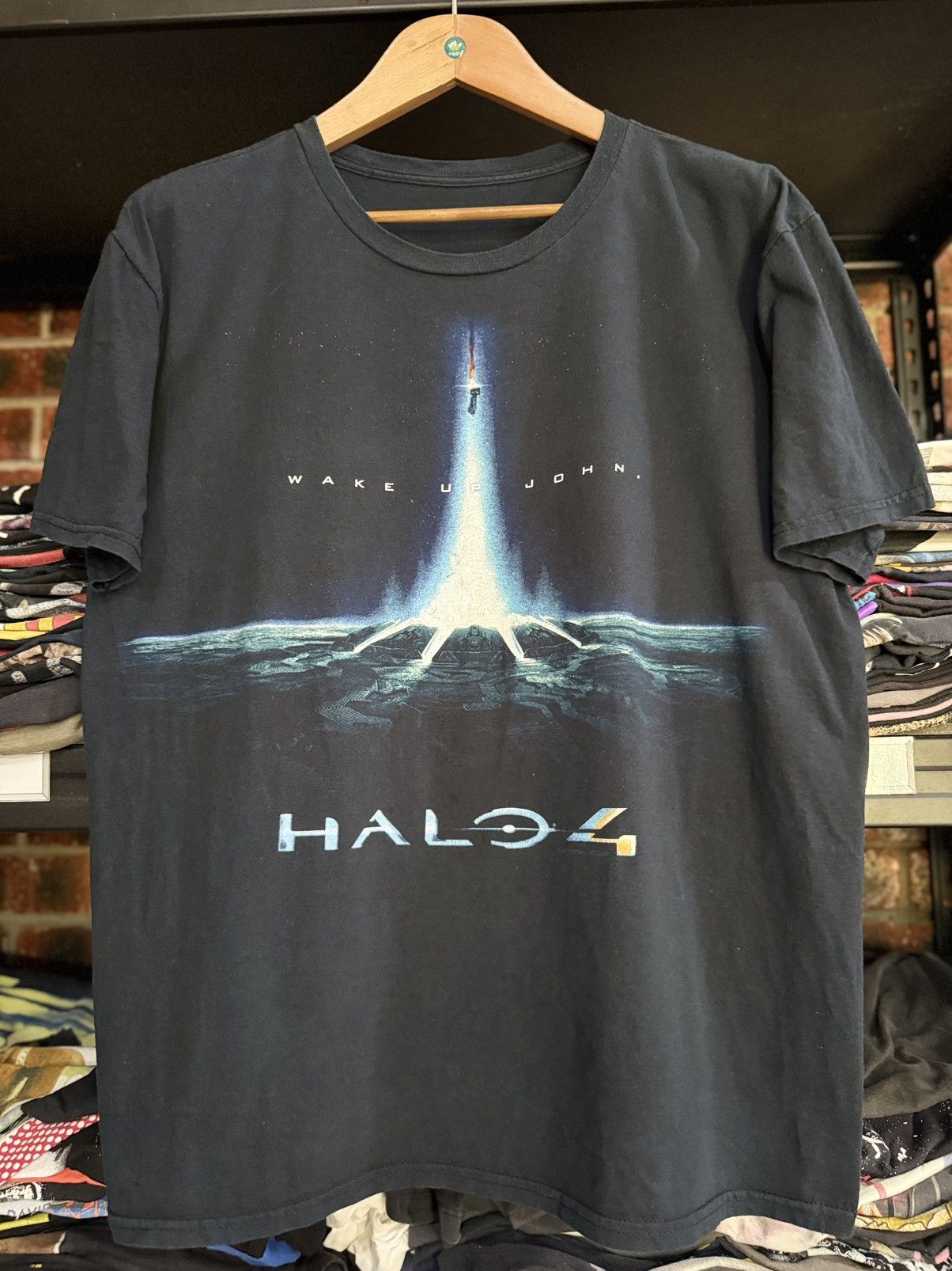 Optic Gaming Vintage Y2K Halo 4 Game Xbox Faded Tee Size US L / EU 52-54 / 3 - 1 Thumbnail