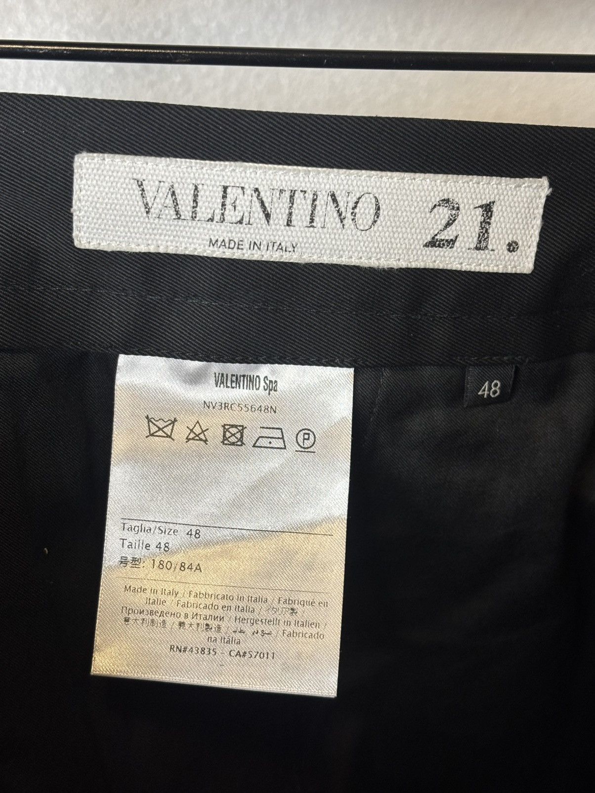 Valentino Valentino Garavani Rockstud-Embellished Tailored Pants Size US 32 / EU 48 - 4 Thumbnail