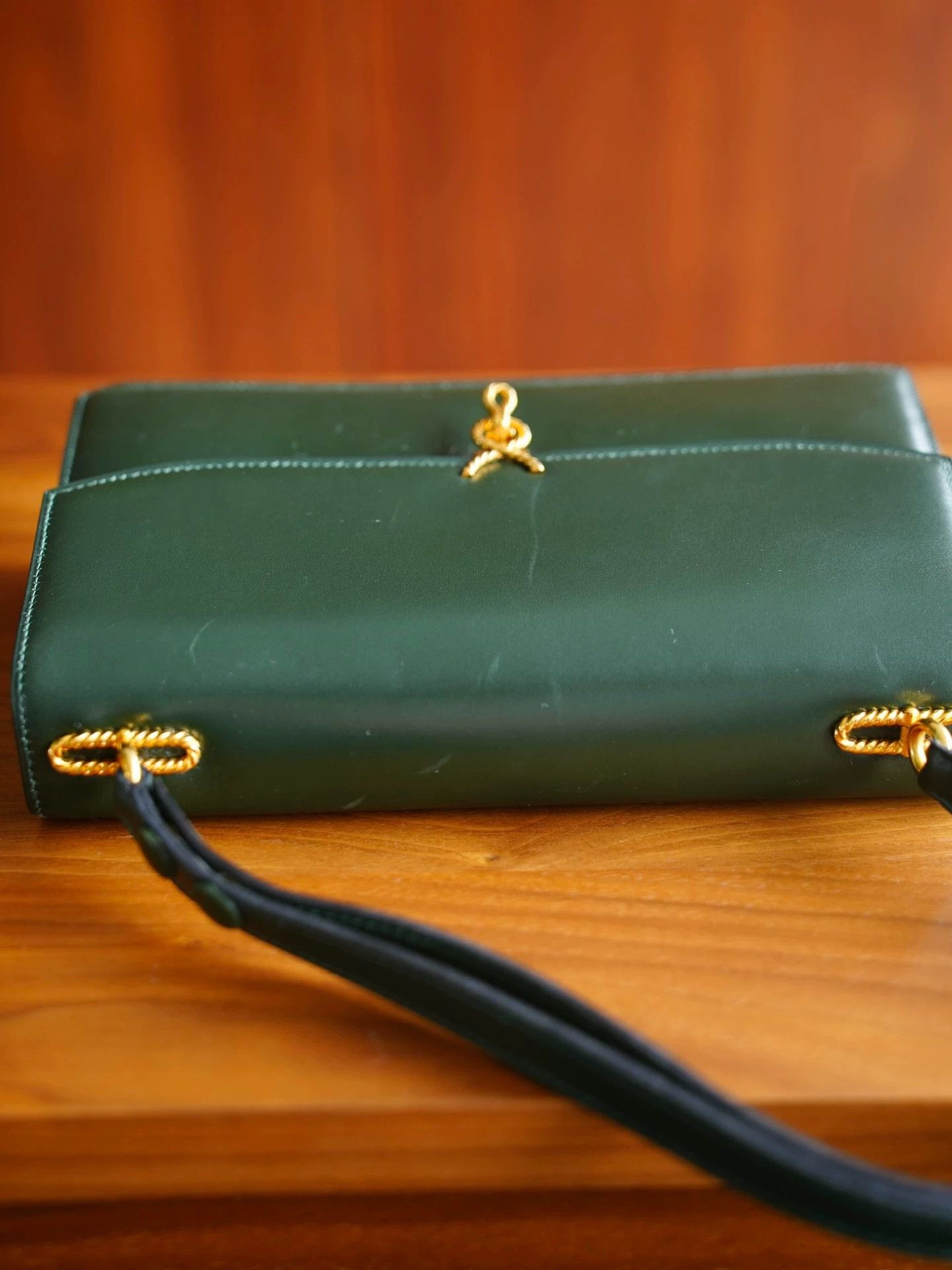 Other morabito vintage Dark Green Knot Shoulder Bag (S) Size ONE SIZE - 8 Thumbnail