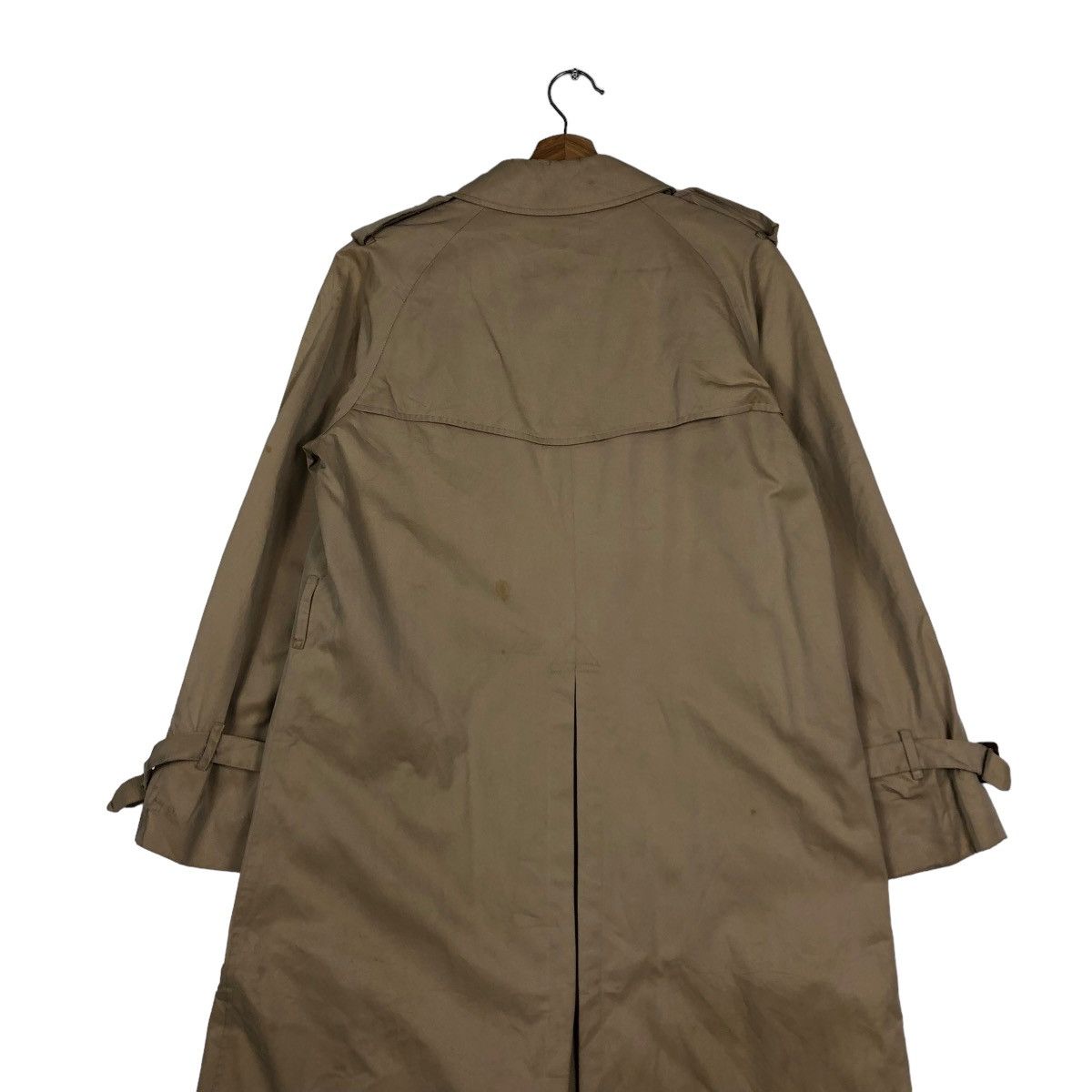 Burberry 🔥VINTAGE BURBERRYS MADE IN ENGLAND LONG JACKET TRENCH Size US S / EU 44-46 / 1 - 11 Thumbnail