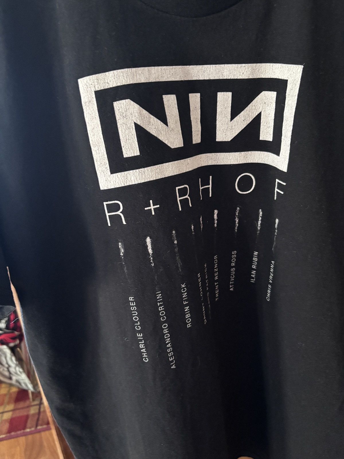 Band Tees Nine Inch Nails Rock & Roll Hall of Fame Induction Shirt Size US XL / EU 56 / 4 - 7 Thumbnail