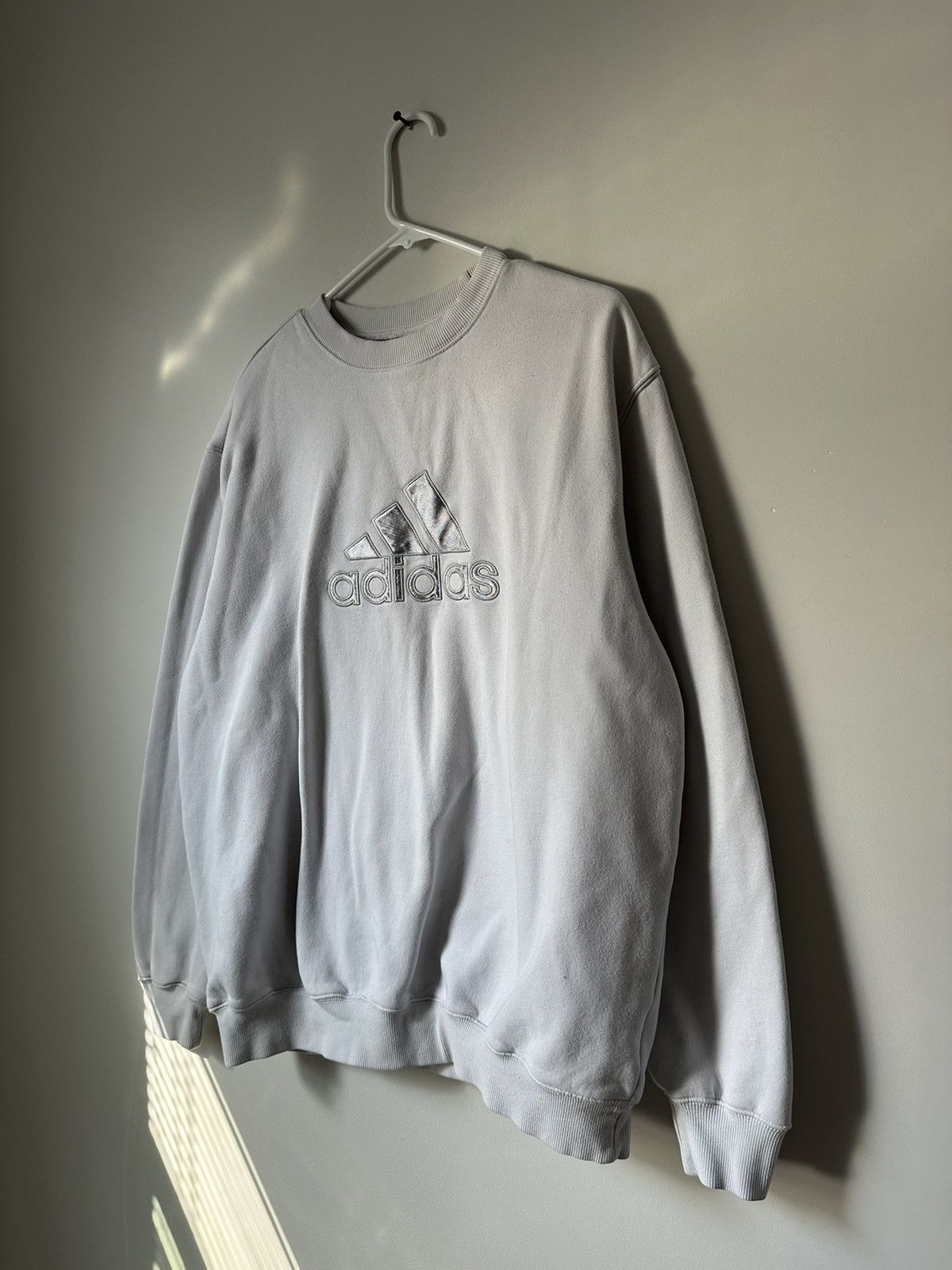 Adidas × Vintage Vintage Adidas Embroidered Sweatshirt Size US L / EU 52-54 / 3 - 2 Thumbnail