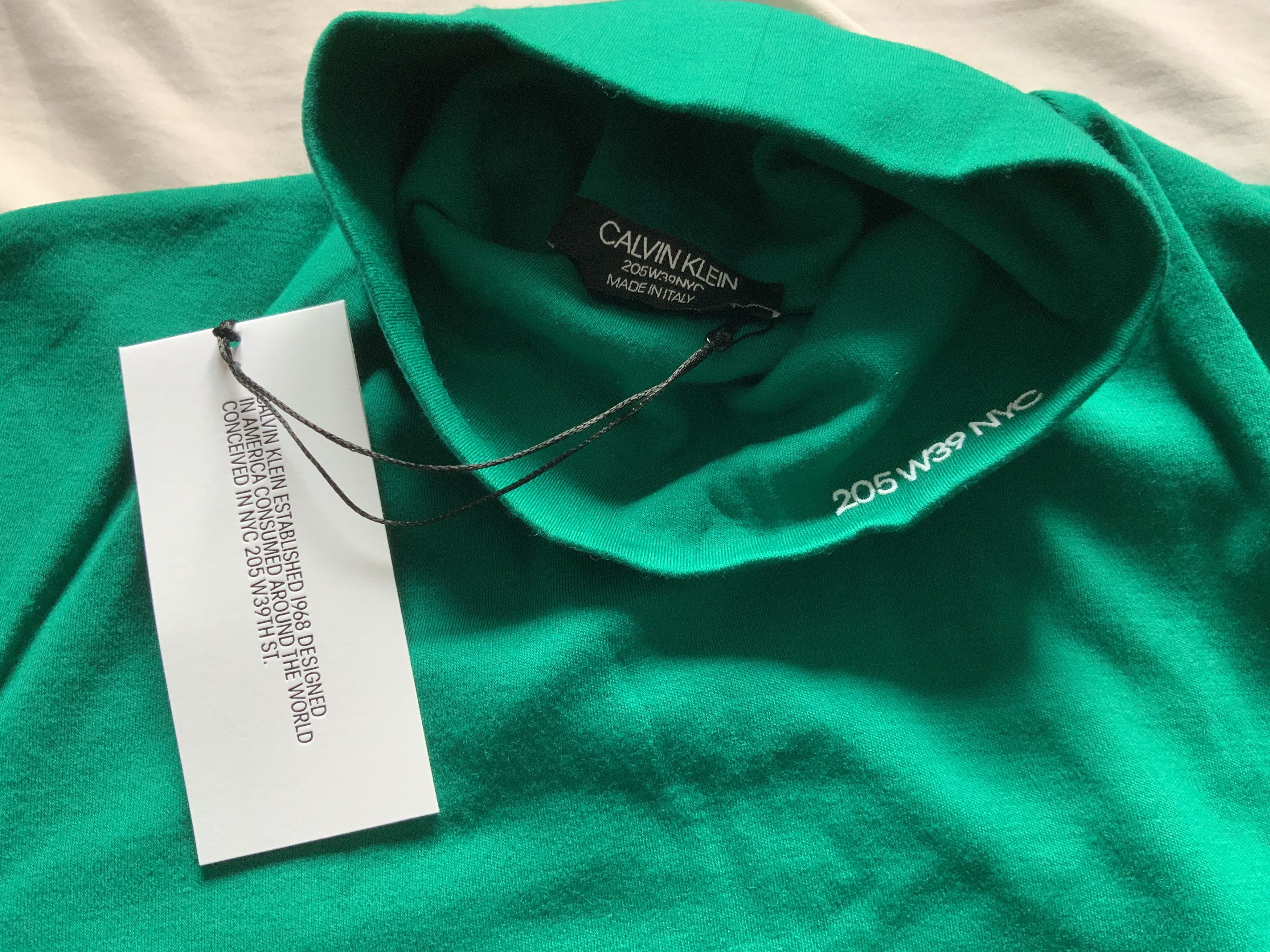 Calvin Klein 205W39NYC CK205W39NYC Wool Turtleneck Teal Large Size US L / EU 52-54 / 3 - 2 Thumbnail