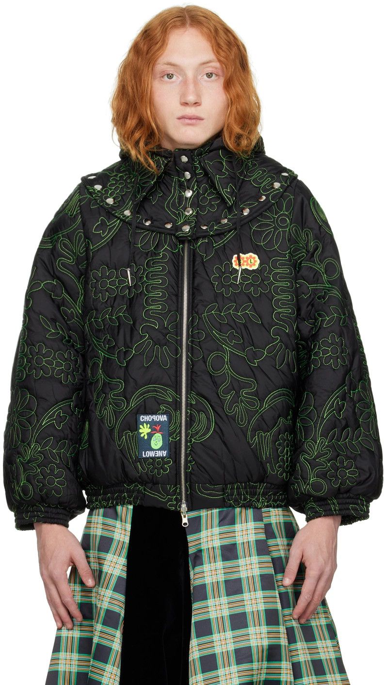 Chopova Lowena Embroidered Puffer Reversible Jacket, Women's — image 6 of 6