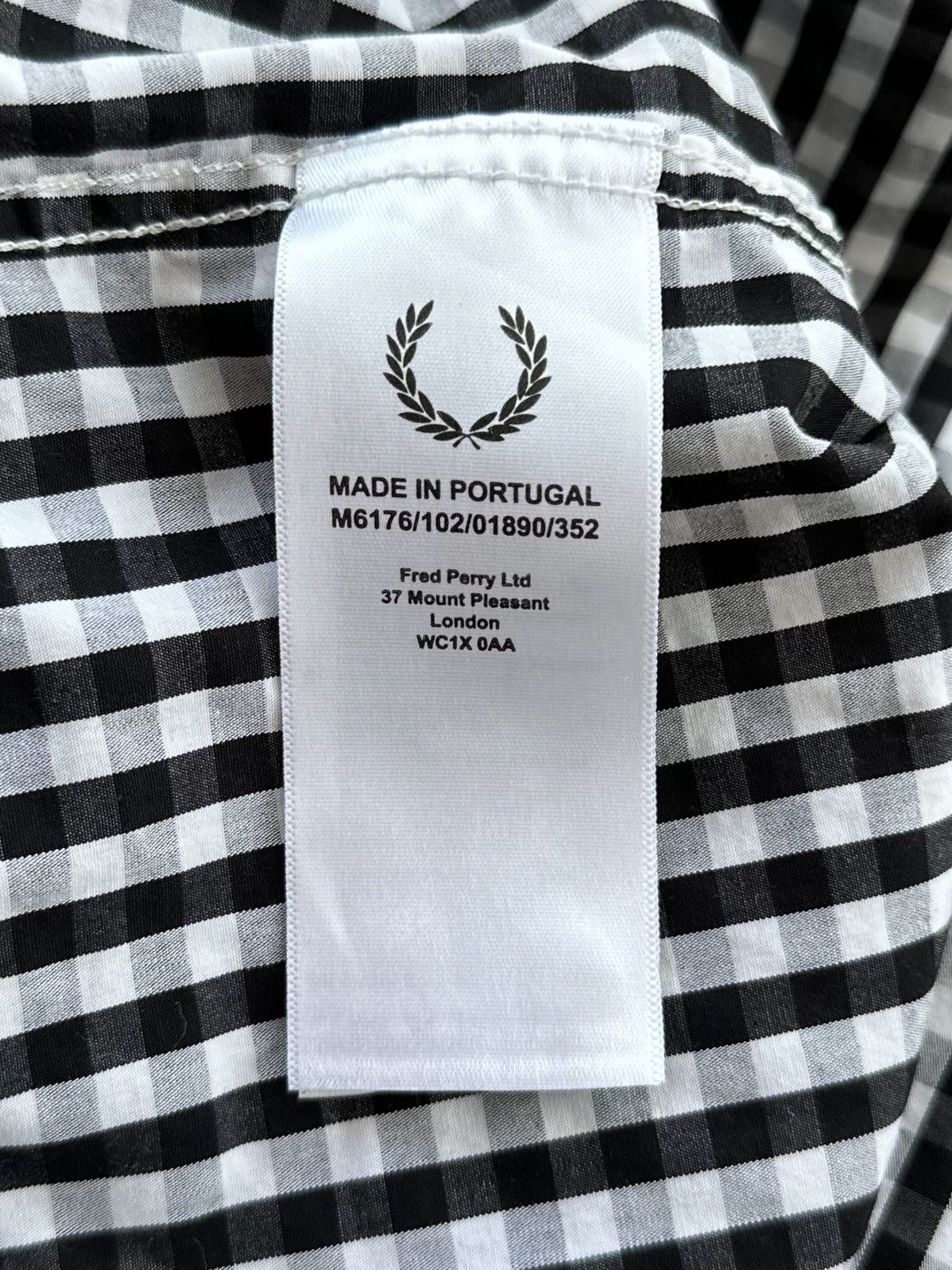 Fred Perry Fred Perry Checkered Shirt Long Sleeve Men's Size 42 Size US M / EU 48-50 / 2 - 7 Thumbnail