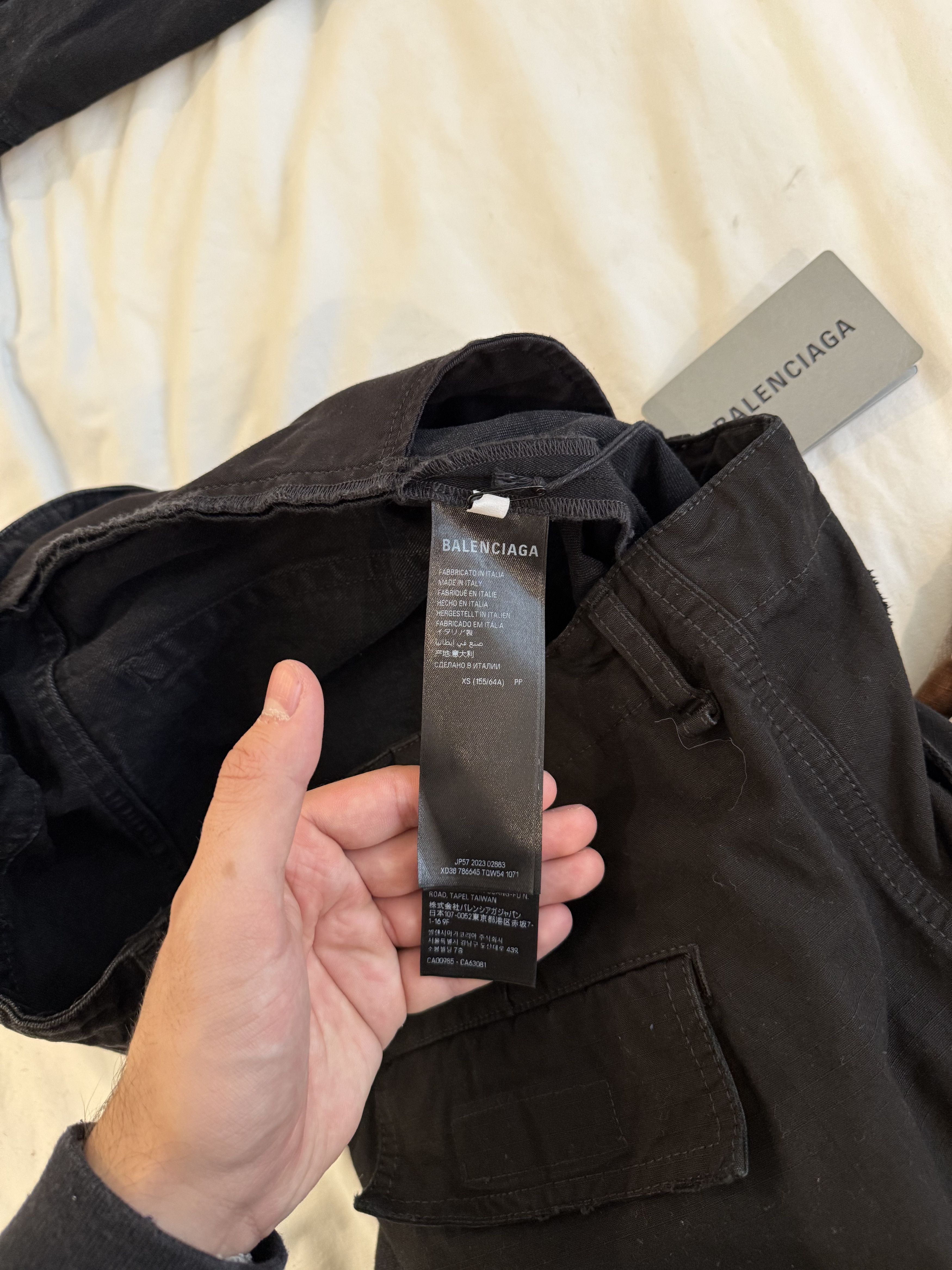 Balenciaga Balenciaga hybrid baggy pants Size US 34 / EU 50 - 10 Thumbnail