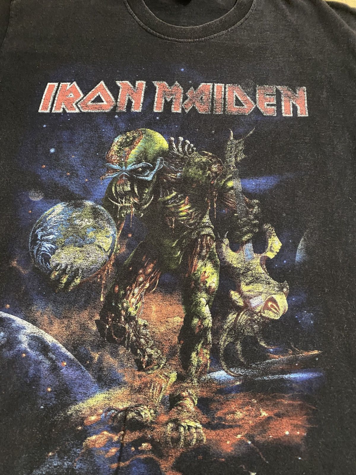 Band Tees Iron Maiden T-Shirt. The Final Frontier World Tour 2011. L Size US L / EU 52-54 / 3 - 2 Thumbnail