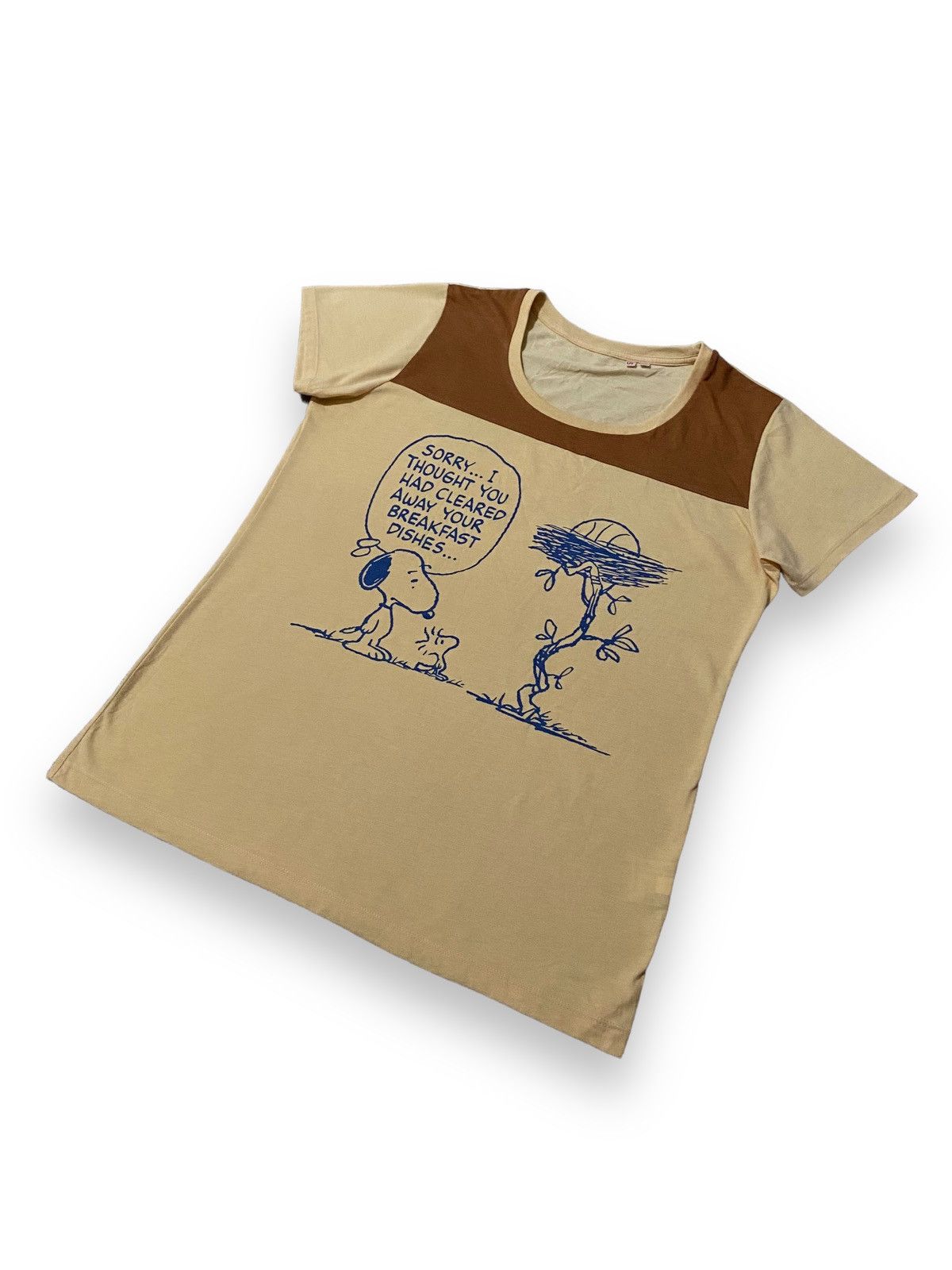 Japanese Brand × Peanuts × Uniqlo UNIQLO X PEANUTS SNOOPY CARTOON MULTI COLOR TSHIRT Size US XL / EU 56 / 4 - 2 Thumbnail