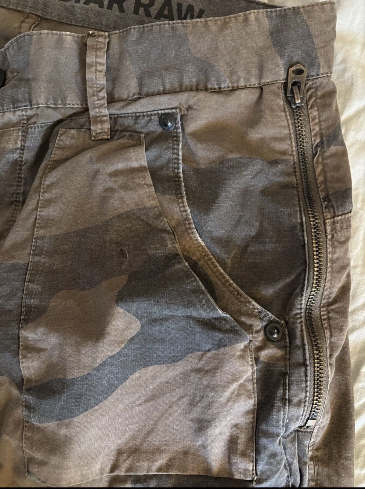 G-Star Men G STAR RAW camo pants Size US 36 / EU 52 - 4 Thumbnail