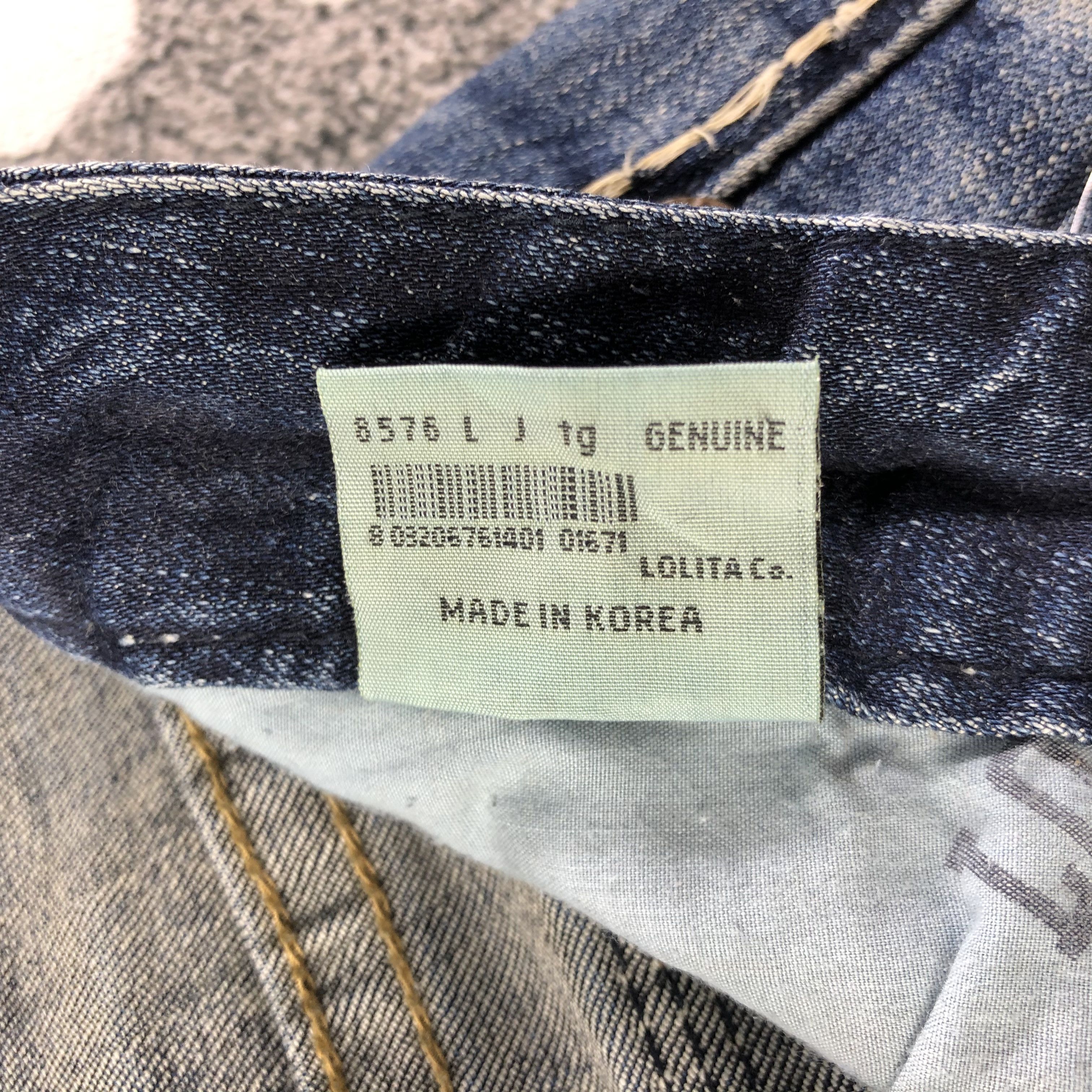 Japanese Brand Lolita Jeans Faded Blue Skinny Denim KJ1759 Size 30" / US 8 / IT 44 - 9 Thumbnail