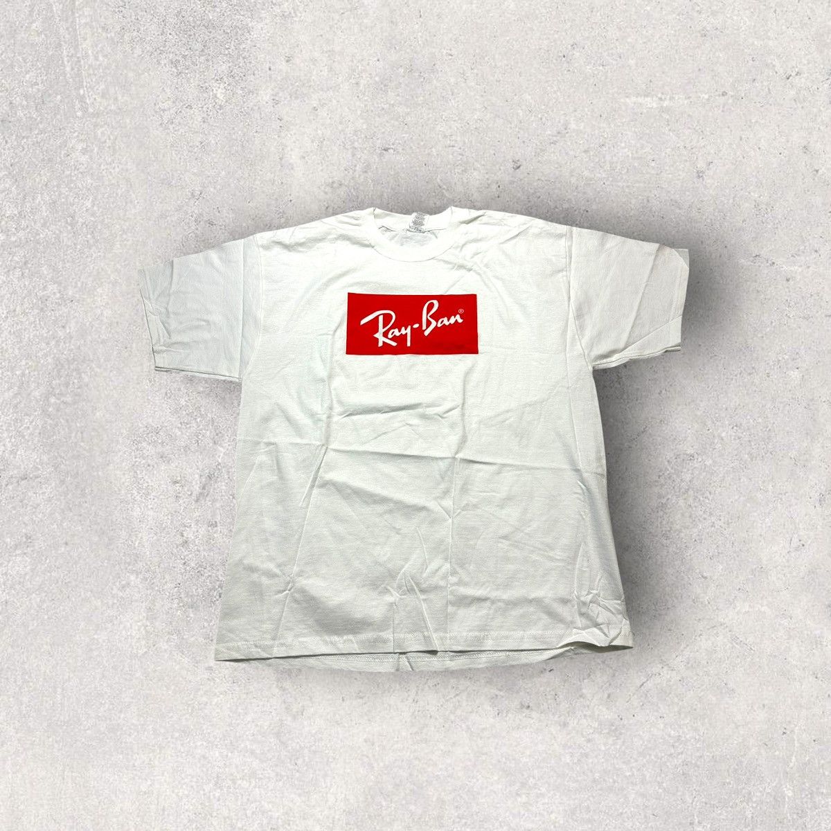 Jerzees × RayBan × Vintage Vintage Ray Ban tee Size US XL / EU 56 / 4 - 1 Thumbnail