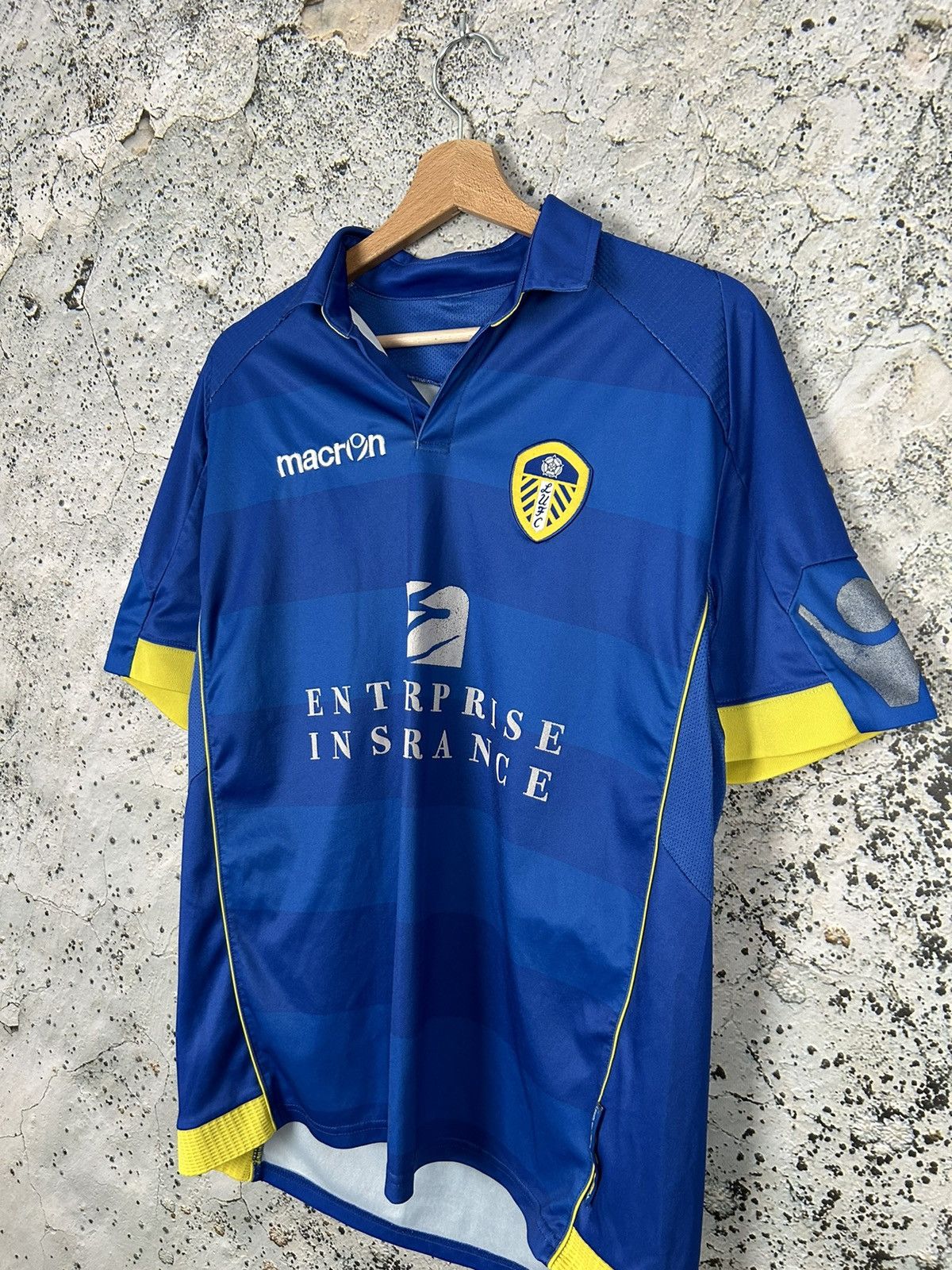 Macron Vintage Leeds United Macron Soccer Jersey Football Size US M / EU 48-50 / 2 - 2 Thumbnail