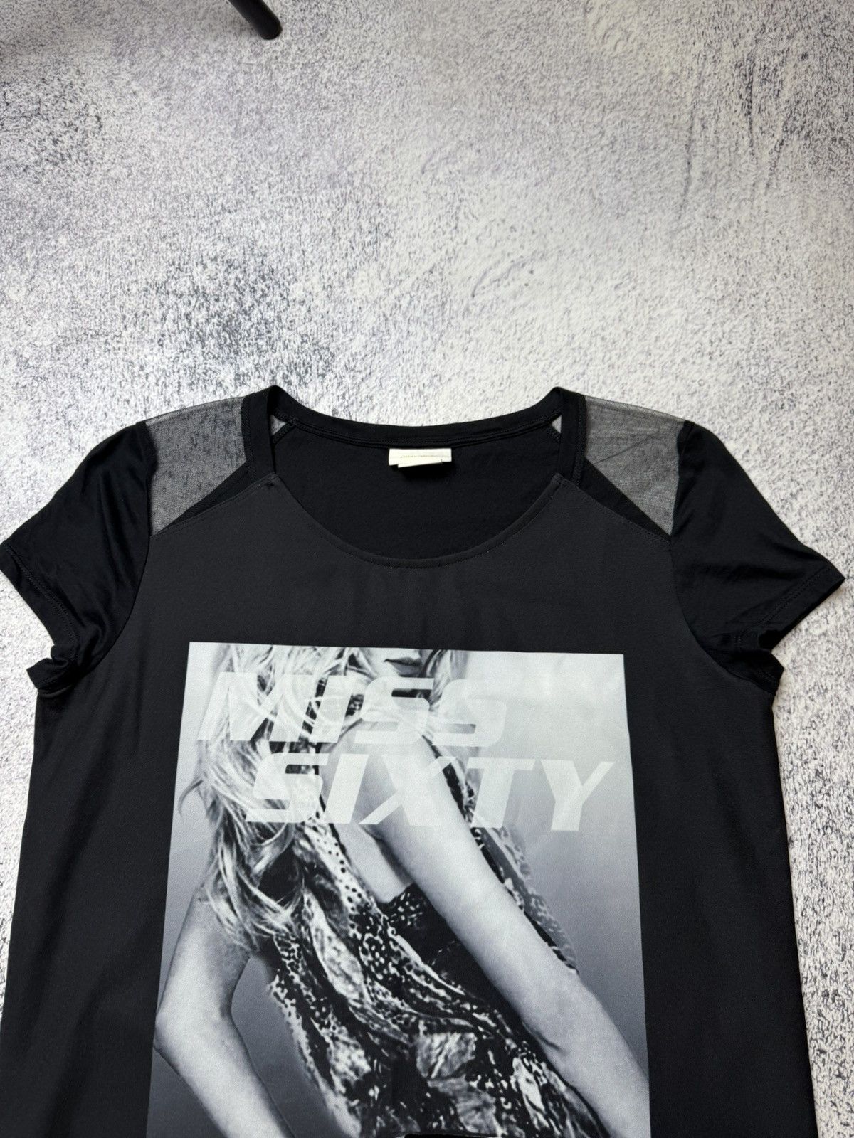 Miss Sixty Vintage Miss Sixty Sexy Logo Girl Gun Tee Y2K Awant Garde Size M / US 6-8 / IT 42-44 - 2 Thumbnail