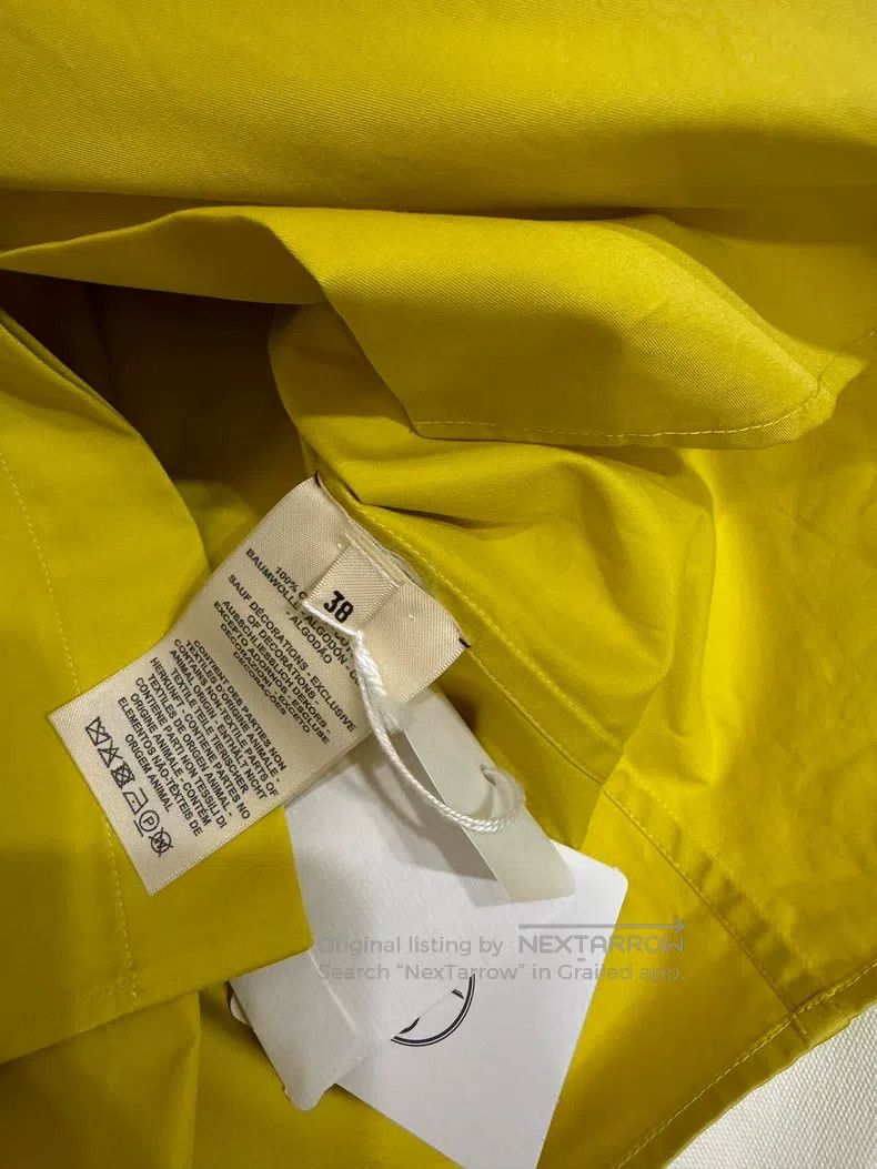 Hermes Hermes Yellow shirt Size XS / US 0-2 / IT 36-38 - 7 Thumbnail