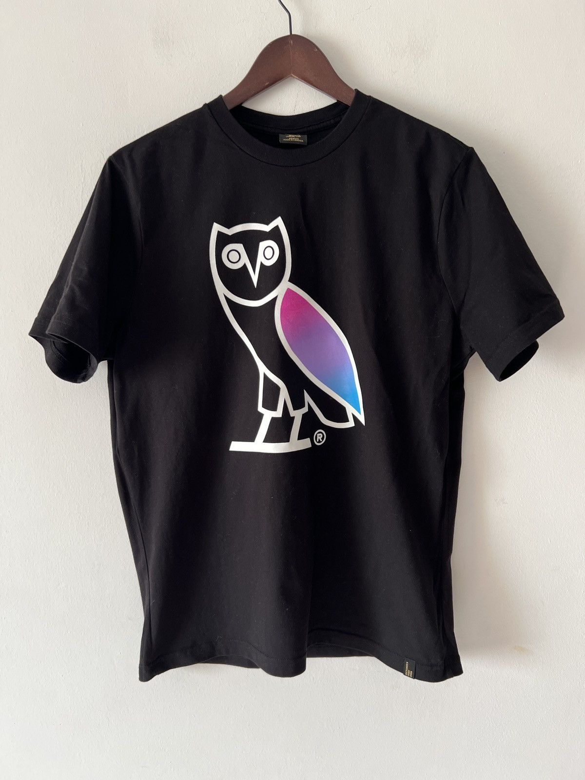 October's Very Own 🔥🔥 OVO Gradient Dye Owl Tee Black Size US M / EU 48-50 / 2 - 1 Thumbnail