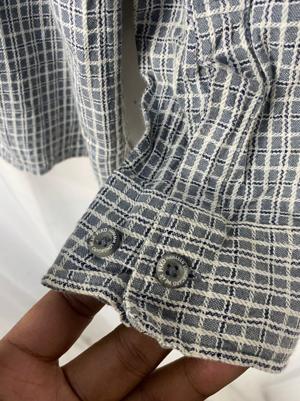 Japanese Brand Piko Hawaii zipper flannel shirt Size US L / EU 52-54 / 3 - 8 Thumbnail