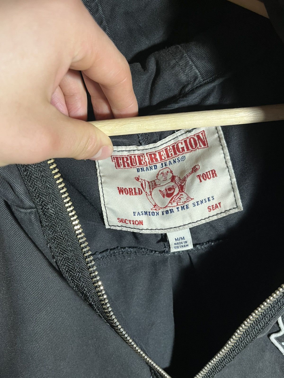 True Religion True religion light jacket anorak diestresed M size Size US M / EU 48-50 / 2 - 12 Thumbnail