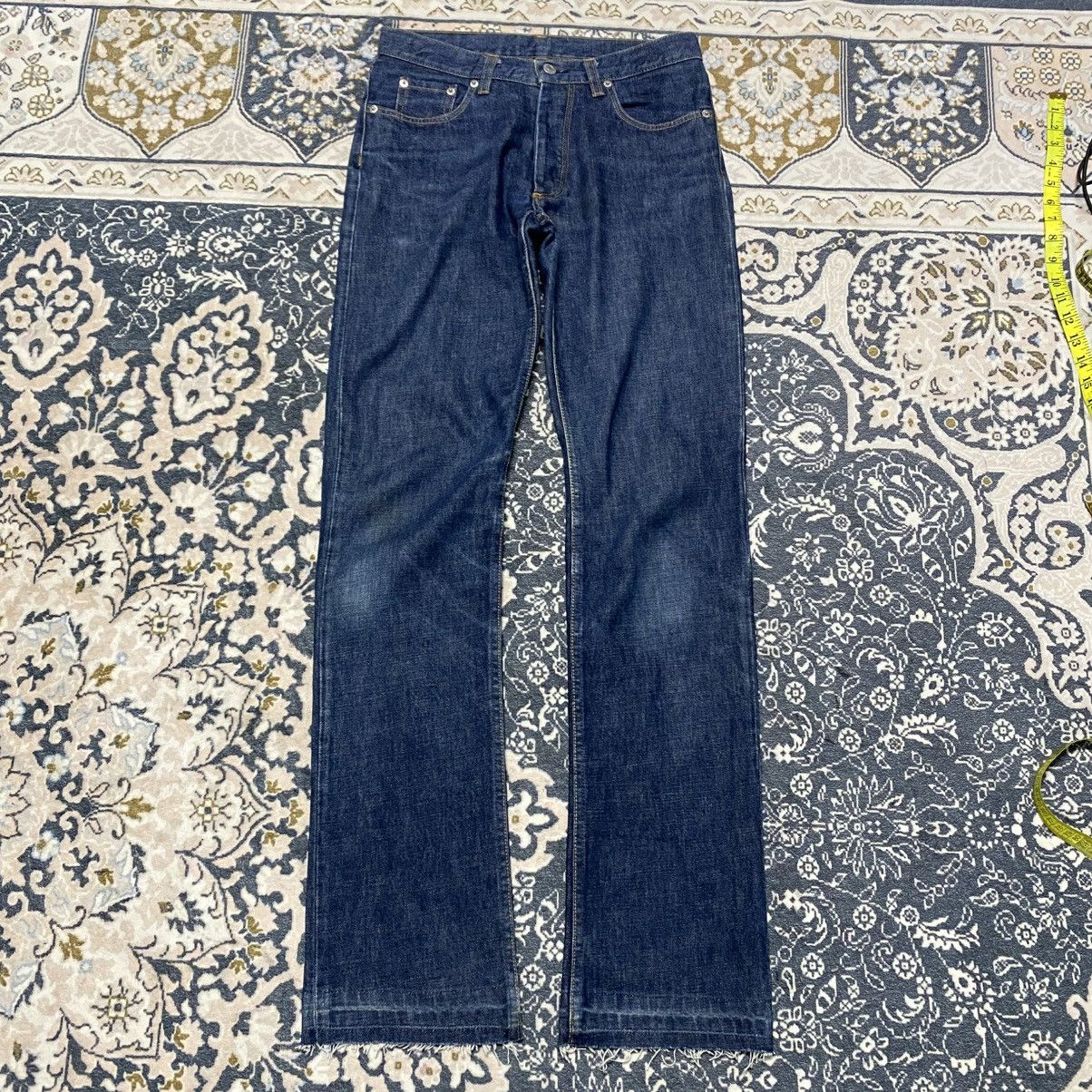 Helmut Lang Vintage Helmut Lang Distressed Denim Jeans Release Hem Size US 28 / EU 44 - 22 Thumbnail