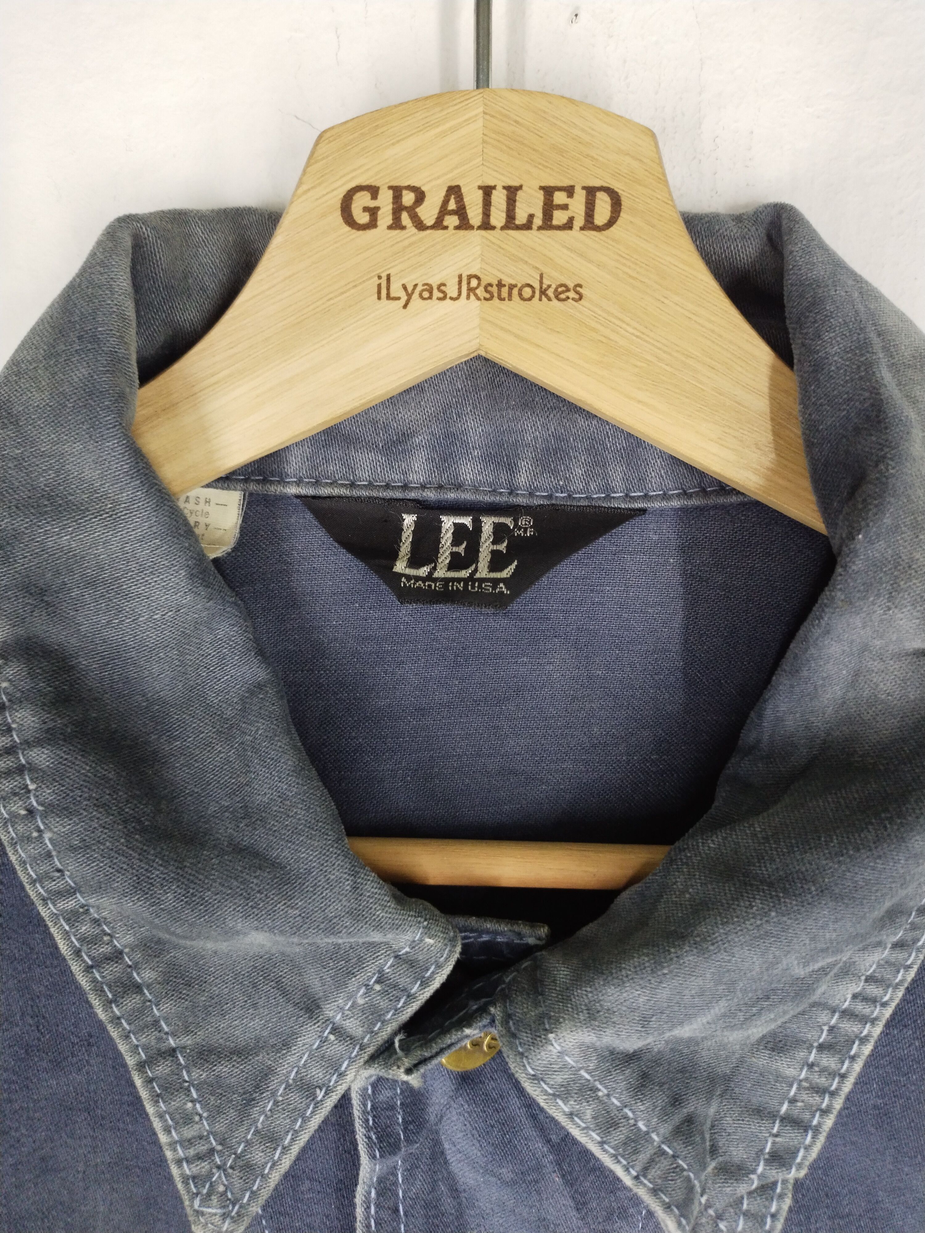 Lee Vintage Lee Worker Denim Jacket Made In USA Size US M / EU 48-50 / 2 - 13 Thumbnail