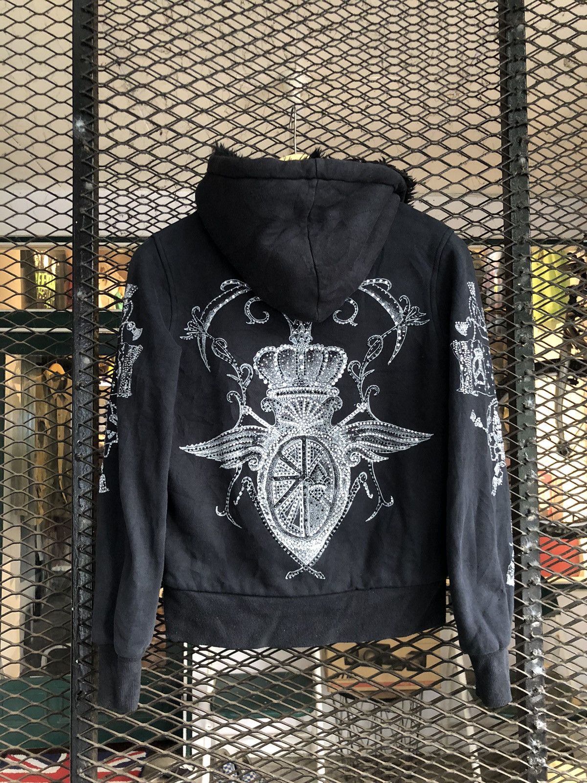 Japanese Brand JAPANESE EGOIST FUR ZIP HOODIE LGBSTYLE Size S / US 4 / IT 40 - 1 Thumbnail