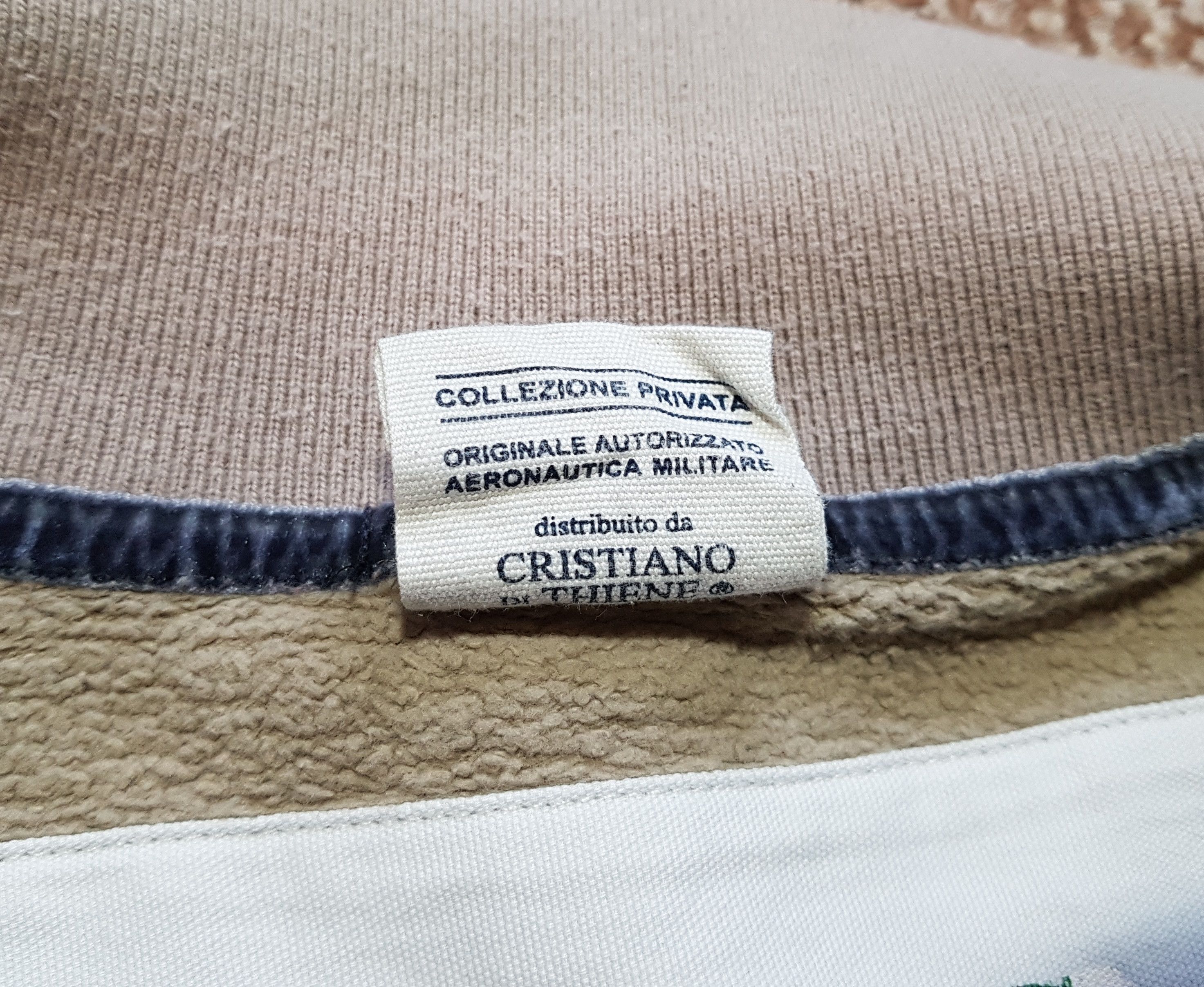 Aeronautica Militare Aeronautica Militare EU Air Forces Vintage Zip Sweatshirt XL Size US XL / EU 56 / 4 - 12 Thumbnail