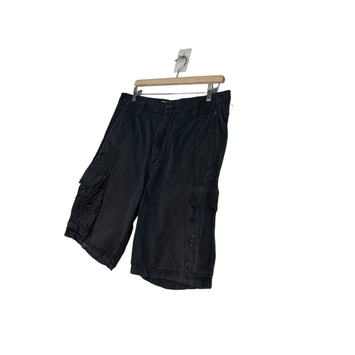Billabong BILLABONG Striped 6 Pocket Cargo Shorts Pant #0167-C9 Size US 34 / EU 50 - 2 Thumbnail