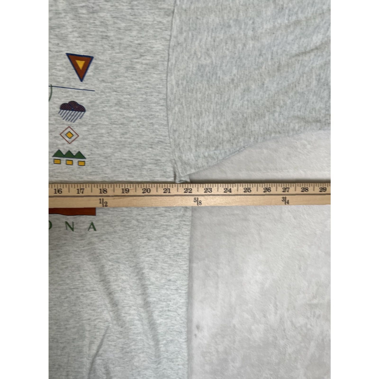 Fruit Of The Loom VINTAGE Sedona Arizona Kokopelli T-Shirt Mens XL Gray 1994 Southwest Graphic Size US XL / EU 56 / 4 - 7 Thumbnail